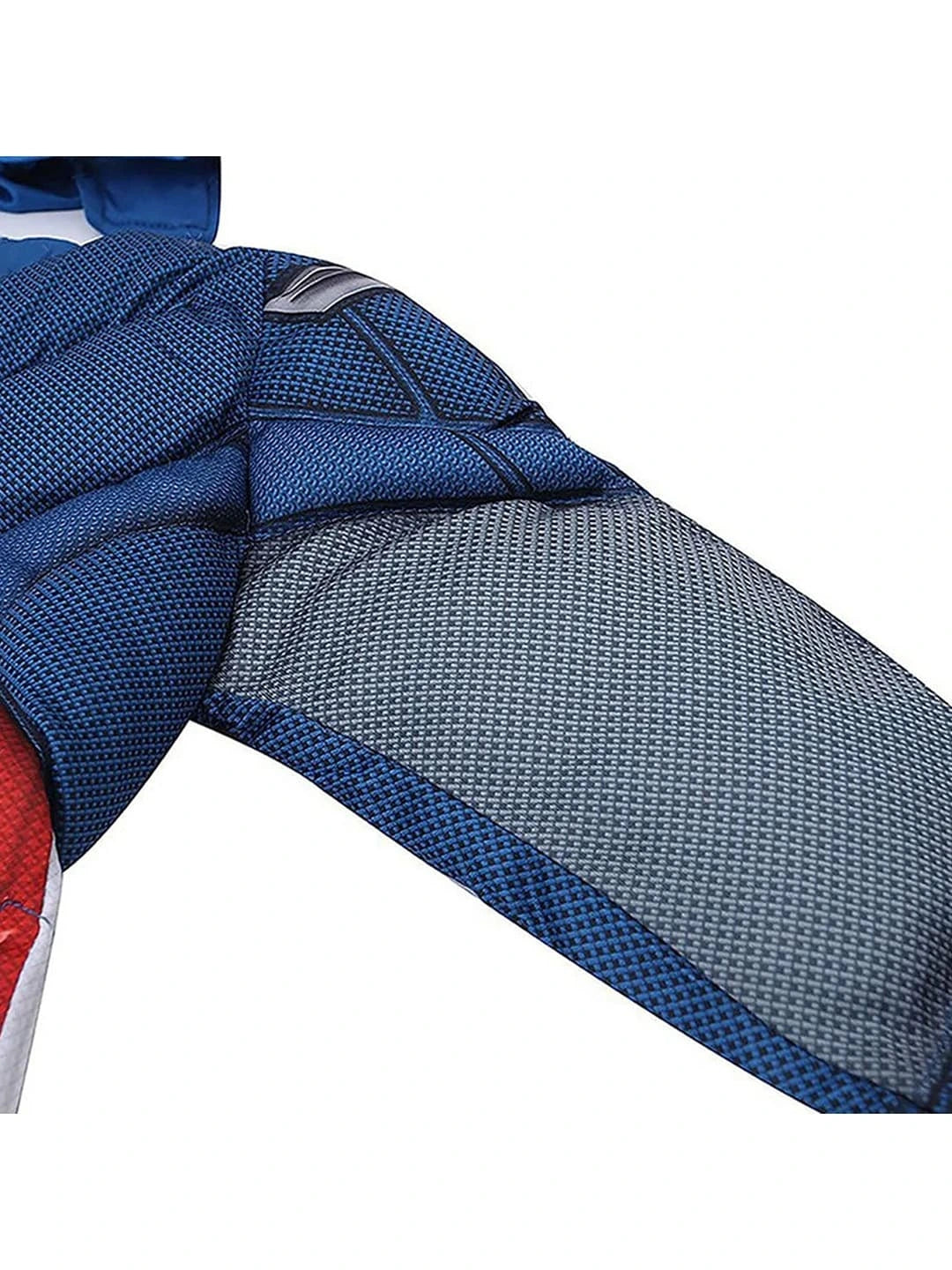 Blue Muscle Superhero Kids Halloween Costume