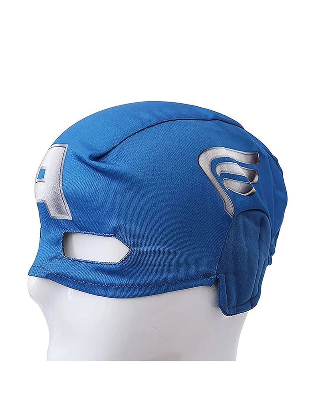 Blue Muscle Superhero Kids Halloween Costume