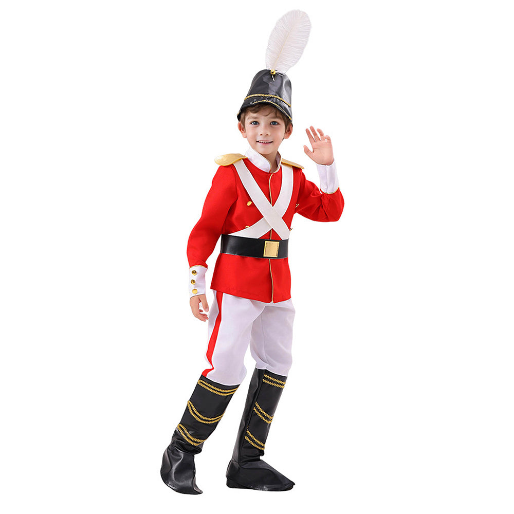 Toy British Royal Guard ,Kids Halloween Costume Fancy Dress Up
