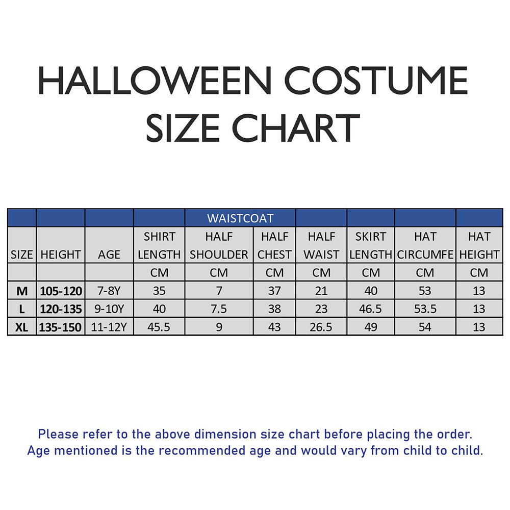 Brown Patch Cowgirl , Kids Halloween Costume Fancy Dress Up
