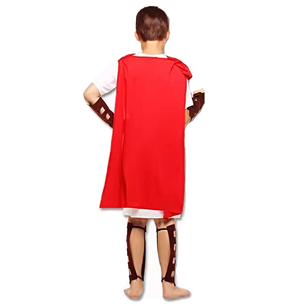 Brown Gladiator, Kids Halloween Costume Fancy Dress Up