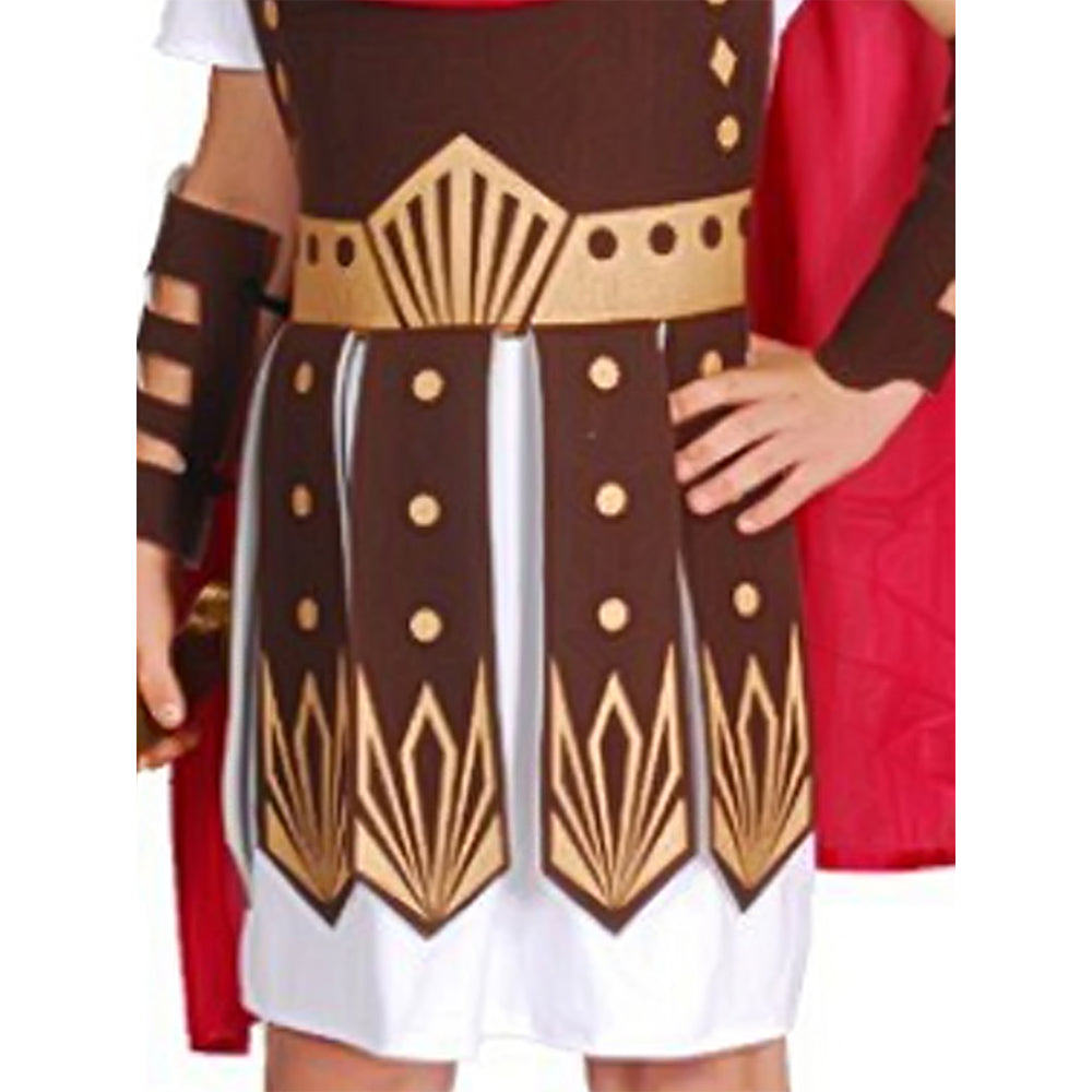 Brown Gladiator, Kids Halloween Costume Fancy Dress Up
