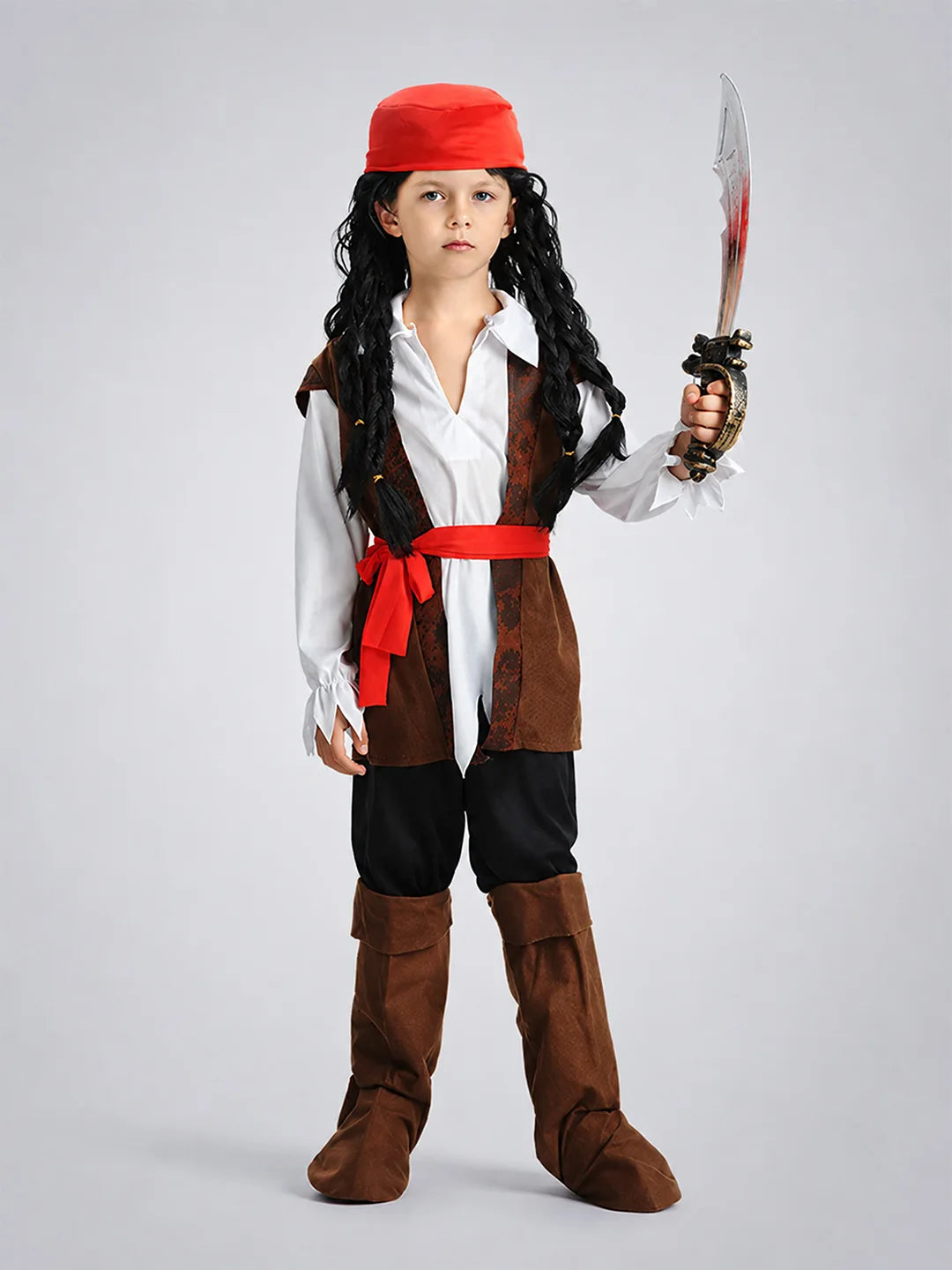 Brown Pirate, kids halloween costume fancy dress up