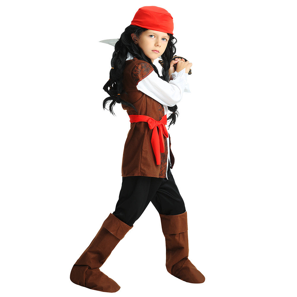 Brown Pirate, kids halloween costume fancy dress up
