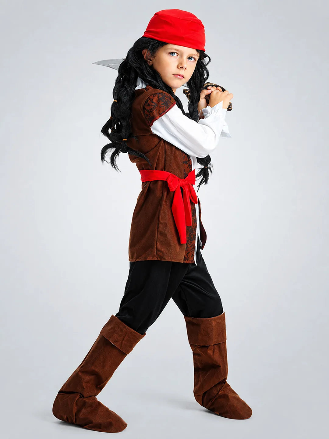 Brown Pirate, kids halloween costume fancy dress up