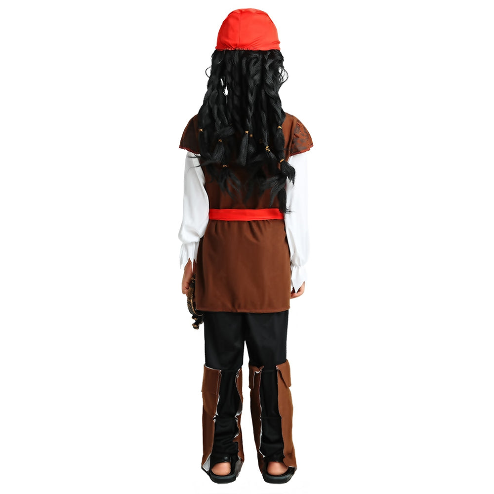 Brown Pirate, kids halloween costume fancy dress up