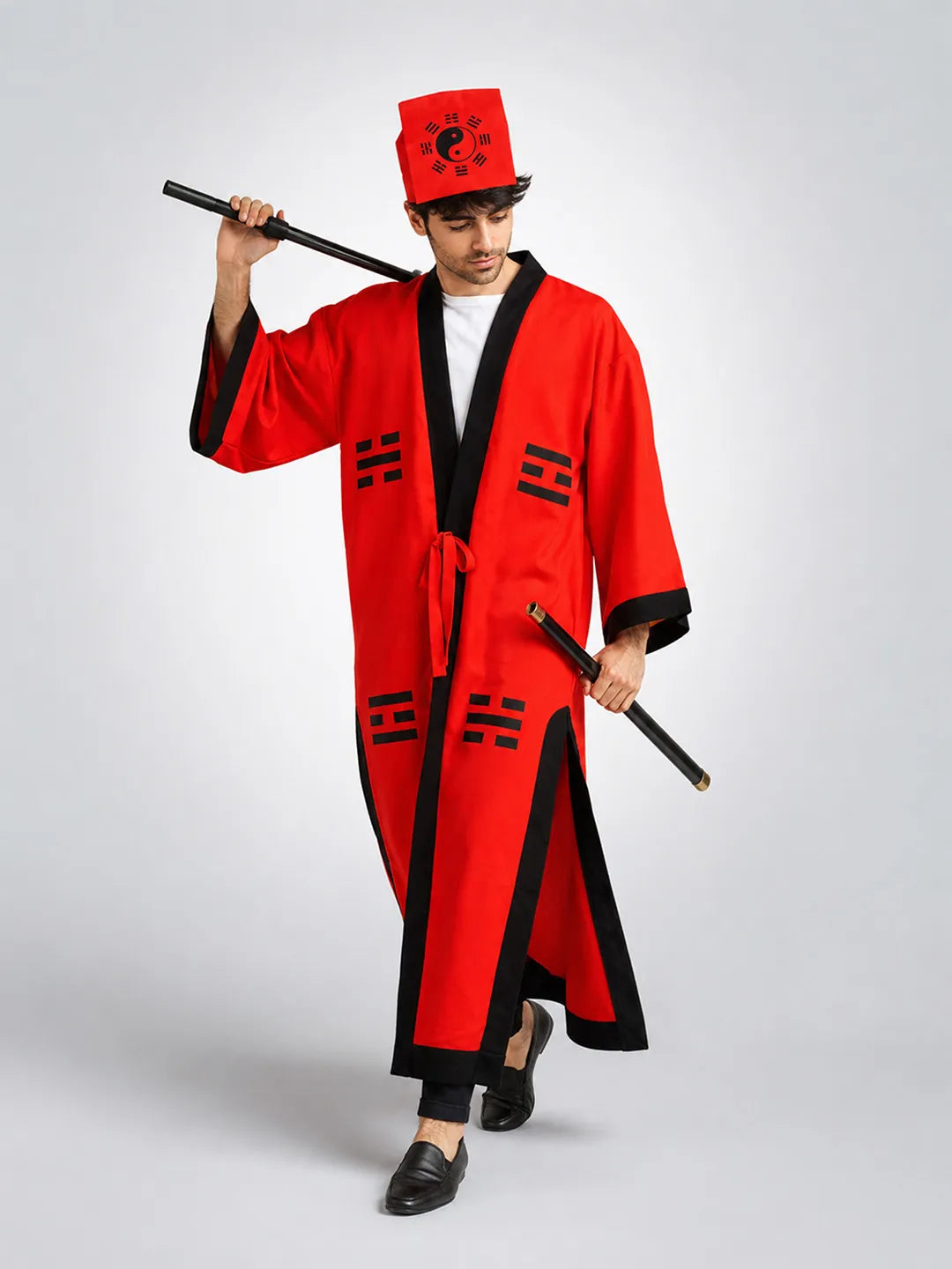 Traditional Chinese Robe, Adult Halloween Costume Fancy Dress Up
