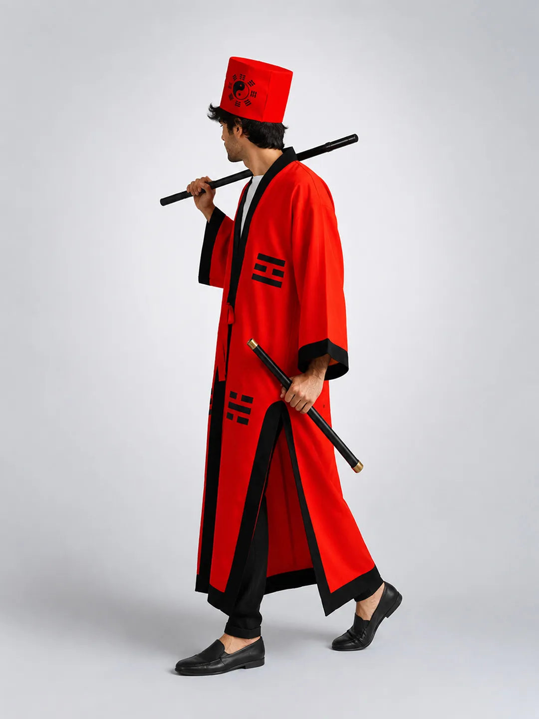 Traditional Chinese Robe, Adult Halloween Costume Fancy Dress Up