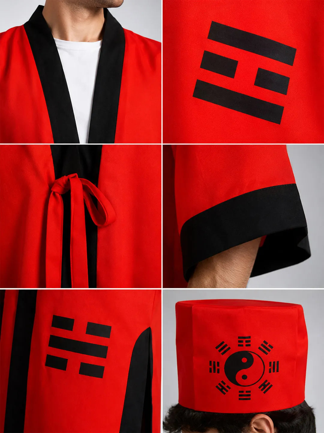 Traditional Chinese Robe, Adult Halloween Costume Fancy Dress Up