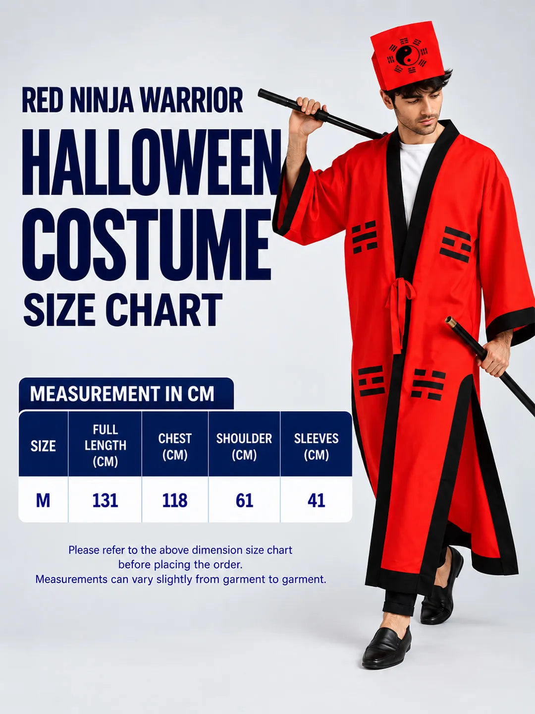 Traditional Chinese Robe, Adult Halloween Costume Fancy Dress Up