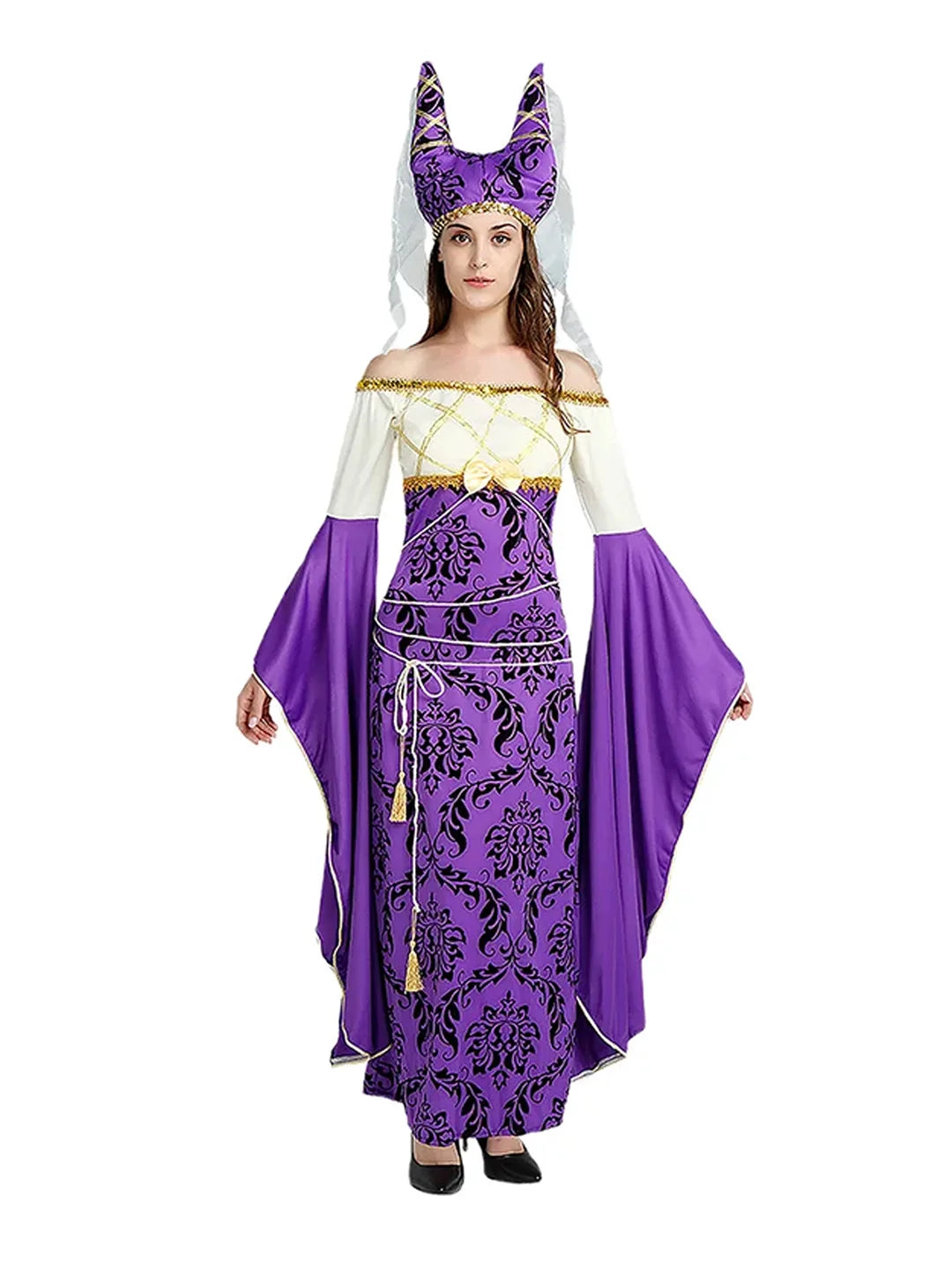 Egyptian Queen Cleopatra themed Adults Halloween Costume Dress Up
