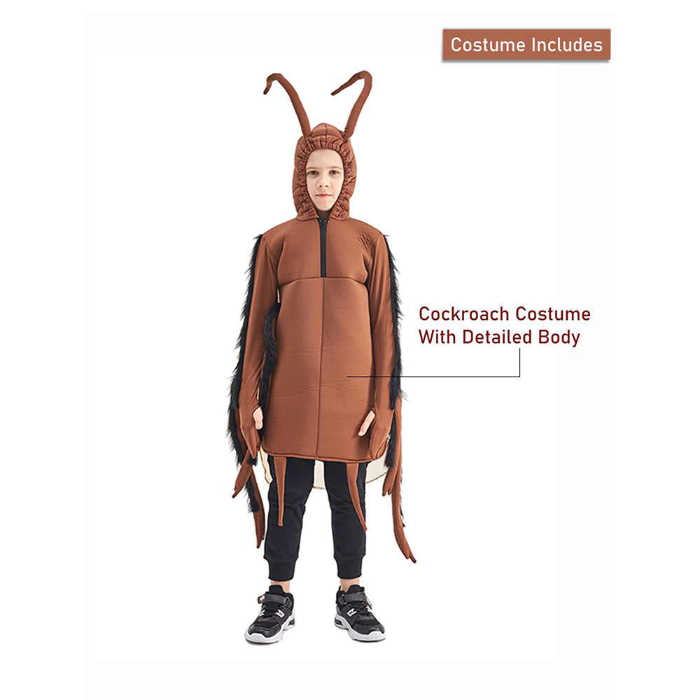 Crazy Cockroach, Halloween Costume Fancy Dress Up