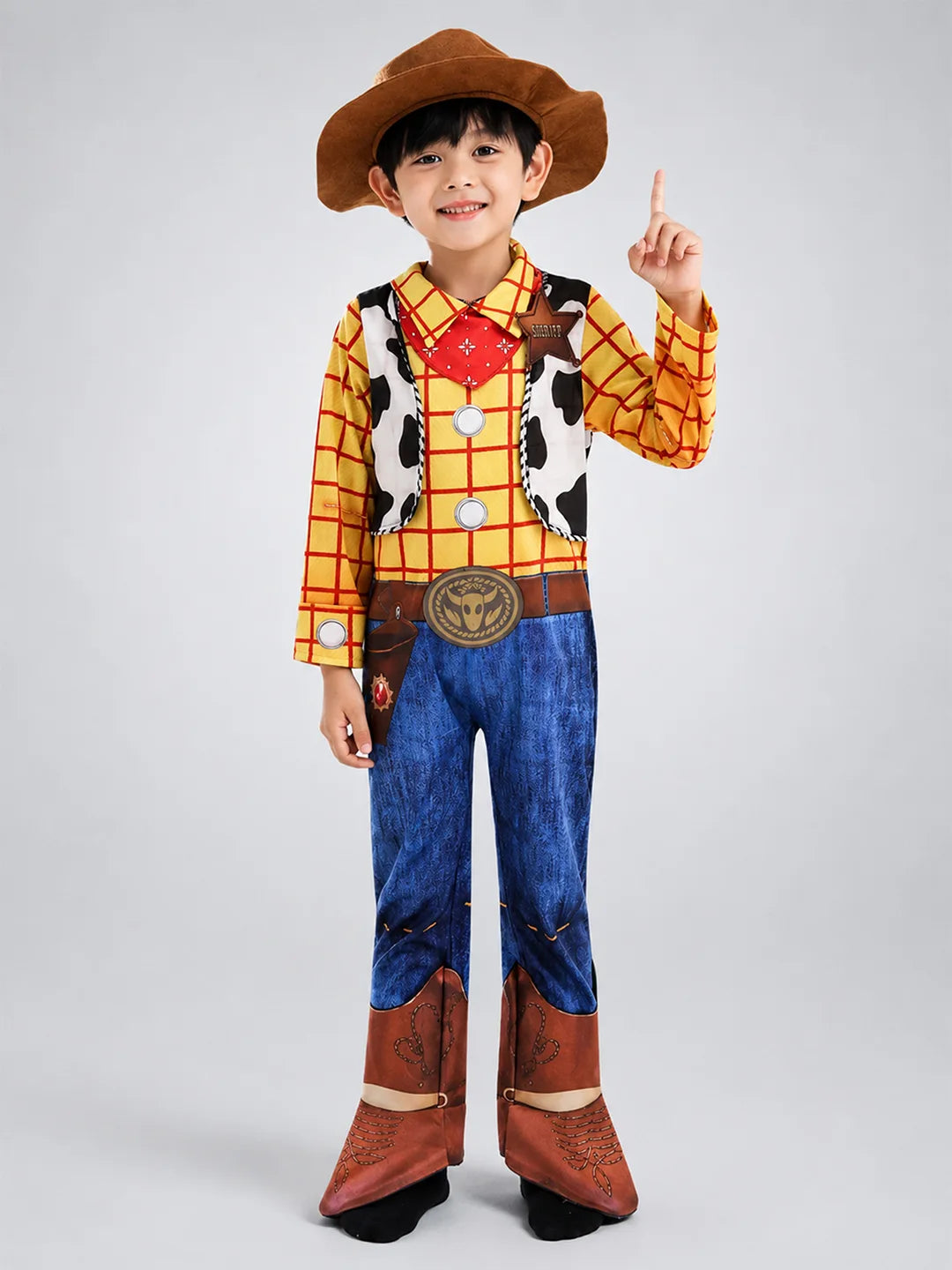 Sheriff Cowboy theme Kids Halloween Costume Fancy Dress Up