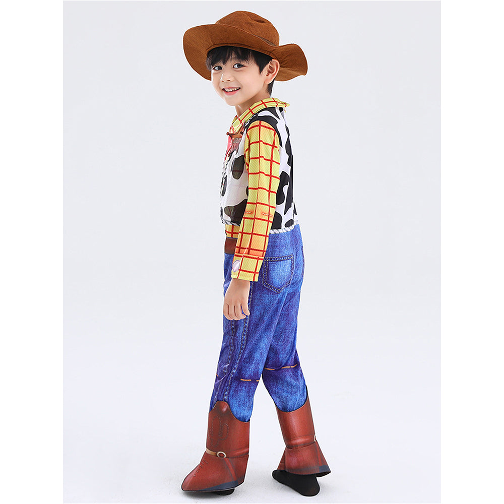 Sheriff Cowboy theme Kids Halloween Costume Fancy Dress Up