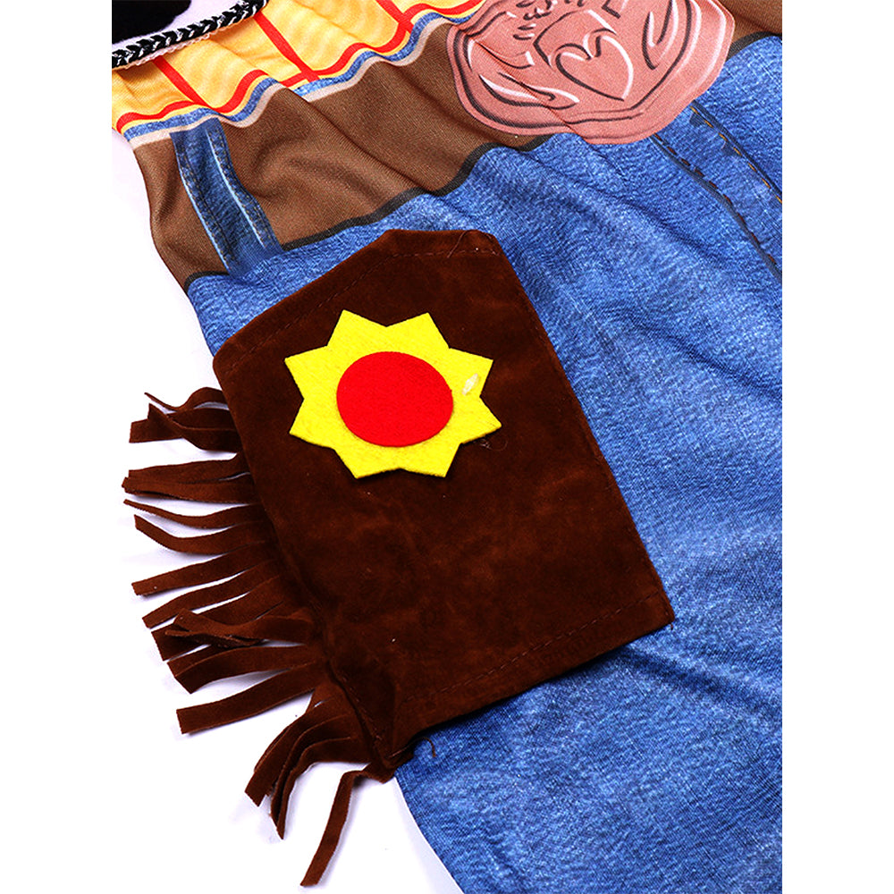 Cowboy theme Kids Halloween Costume Fancy Dress Up
