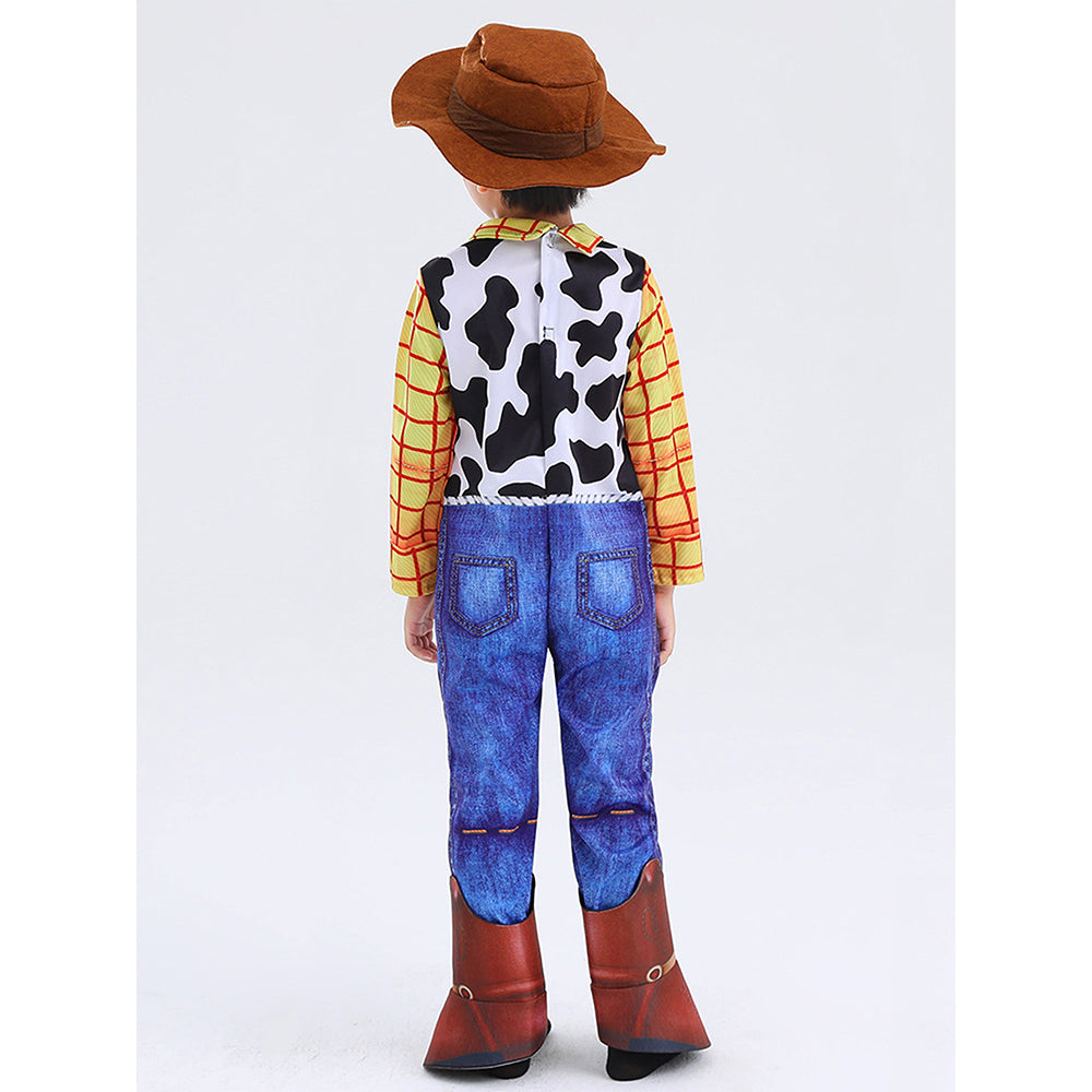 Sheriff Cowboy theme Kids Halloween Costume Fancy Dress Up