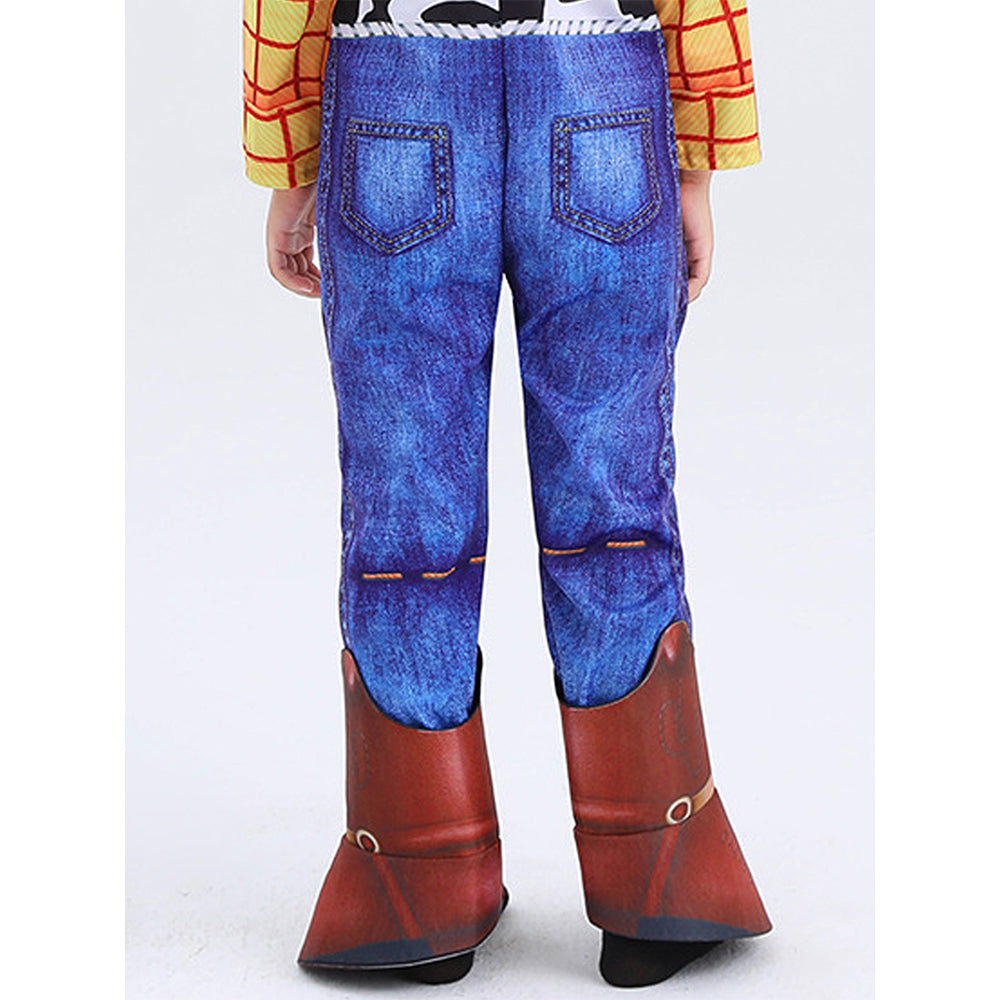 Sheriff Cowboy theme Kids Halloween Costume Fancy Dress Up