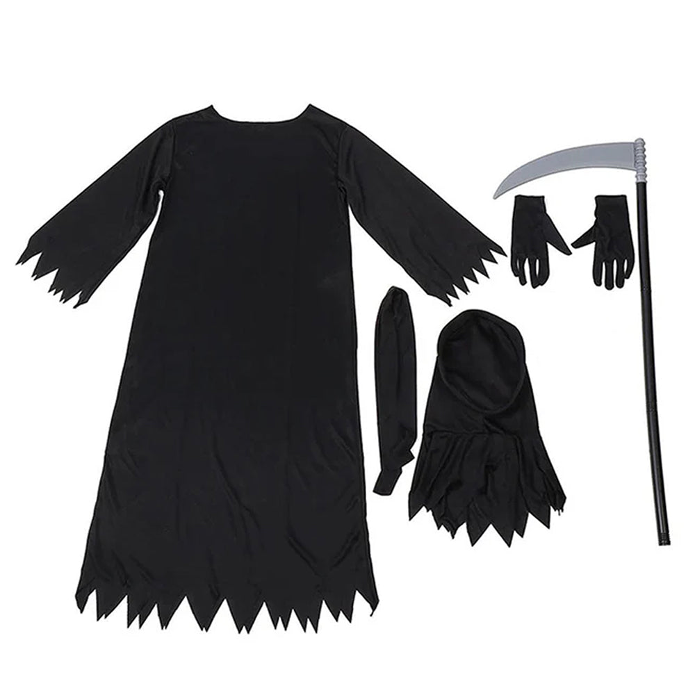 Deathman with Sickle Kids Unisex Halloween Costume