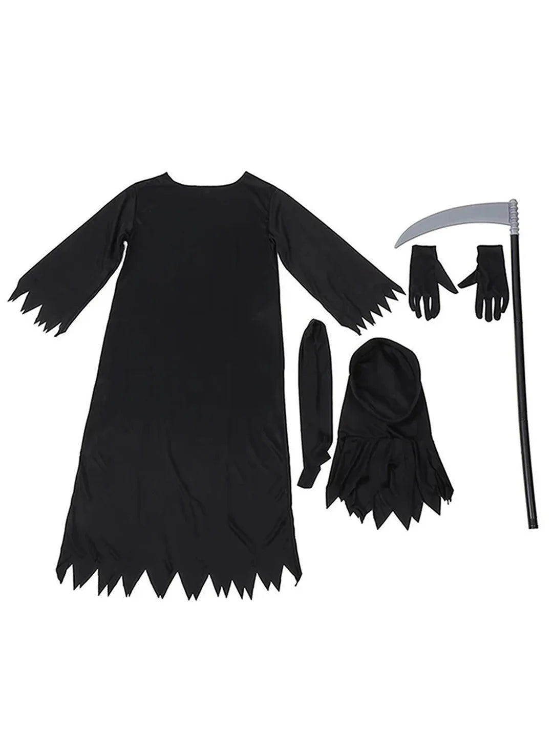 Deathman with Sickle Kids Unisex Halloween Costume