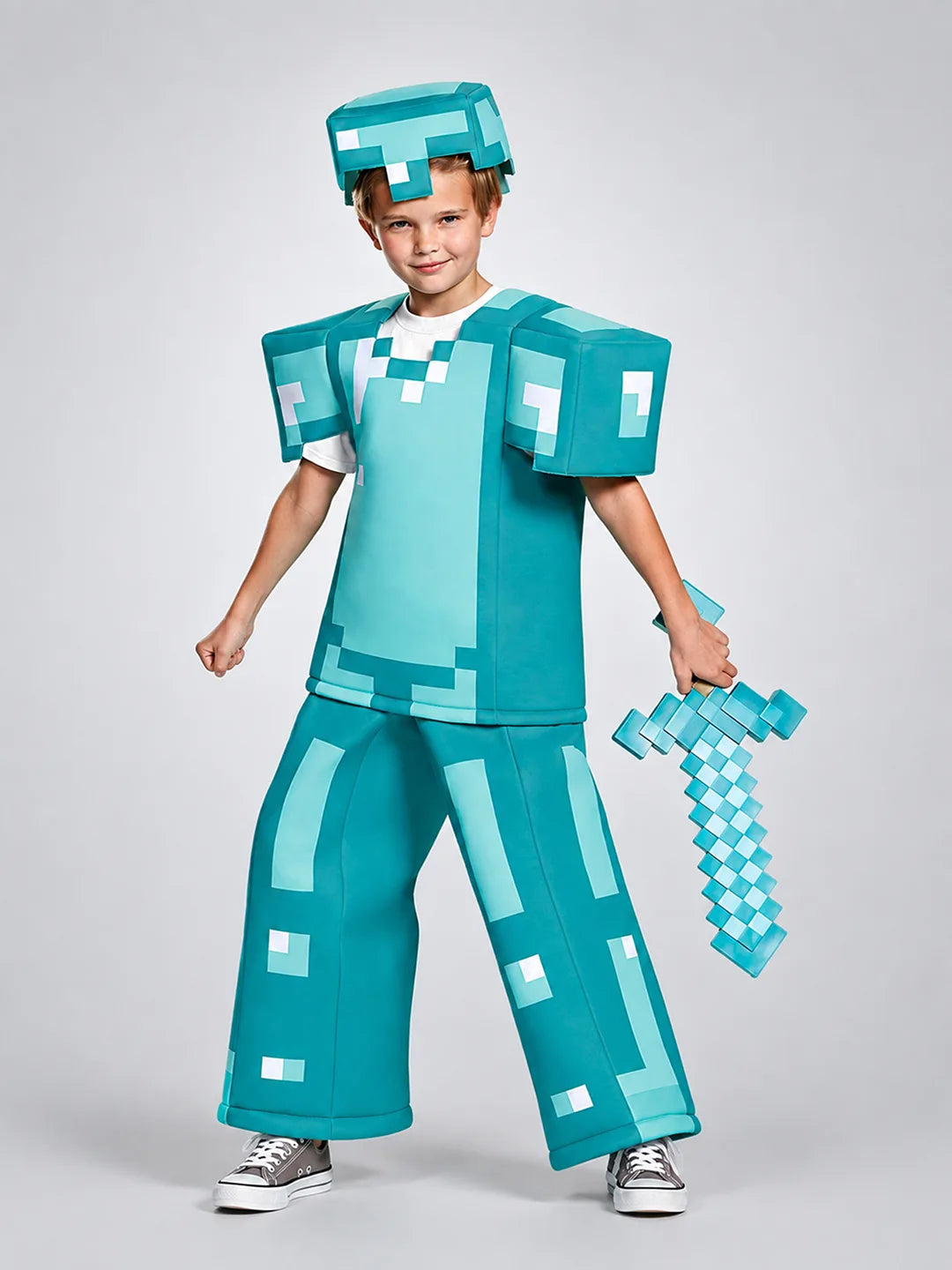 Videogame Diamond Warrior , Kids Halloween Costume Fancy Dress Up