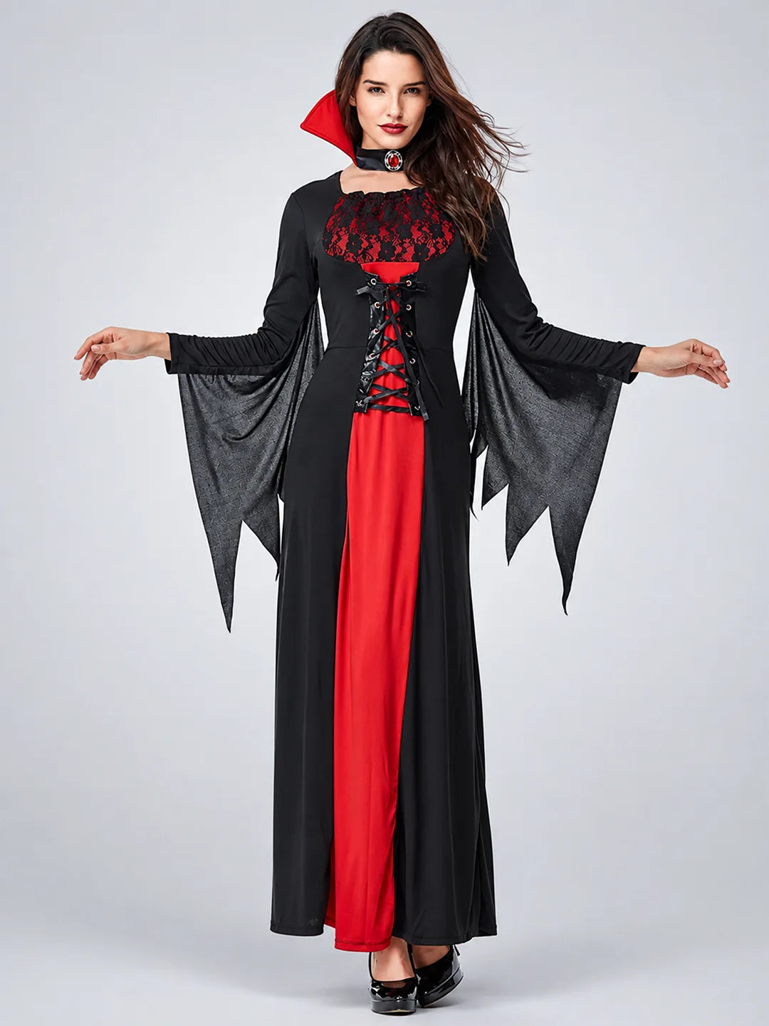 Dracula Lady Halloween costume Fancy Dress Up