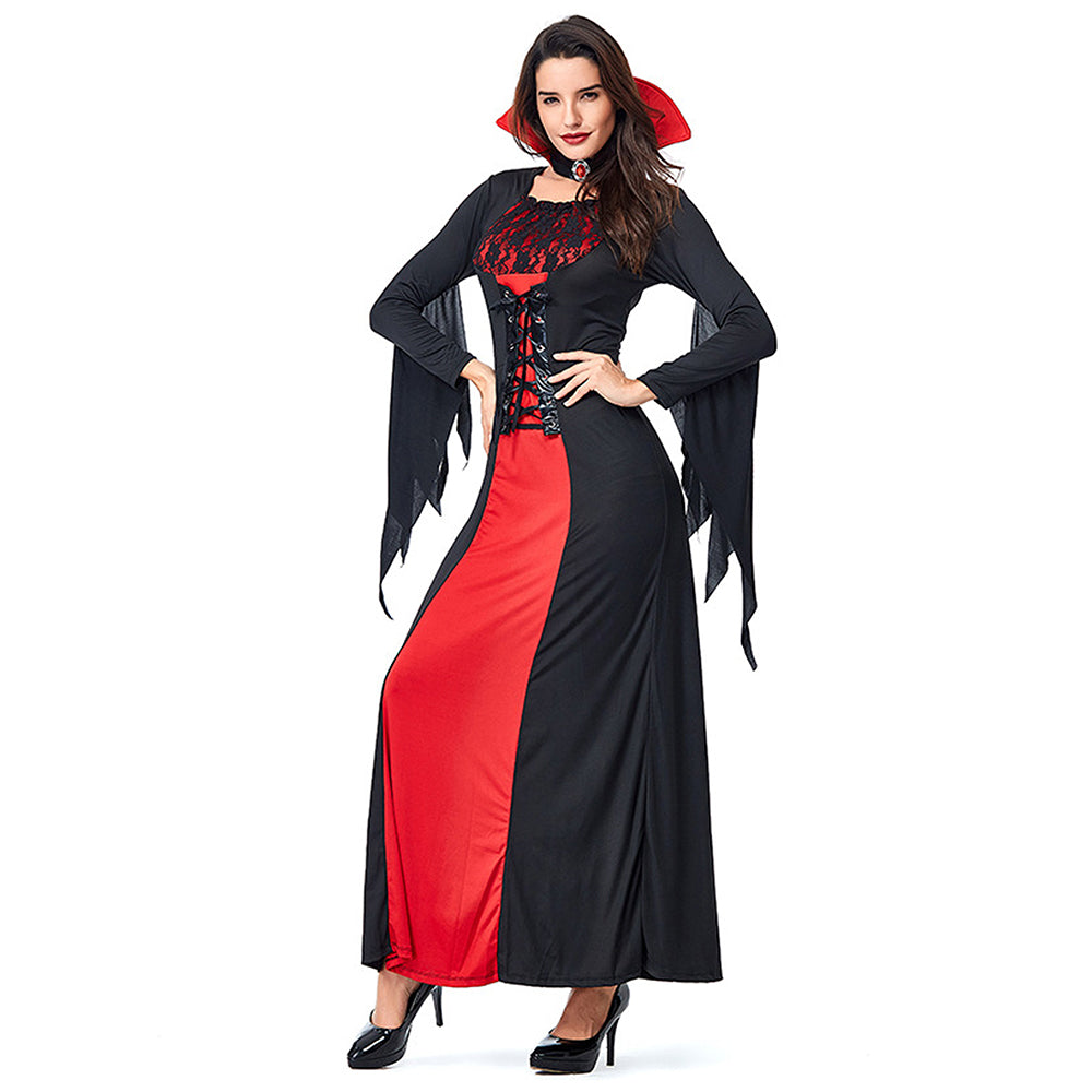 Dracula Lady Halloween costume Fancy Dress Up