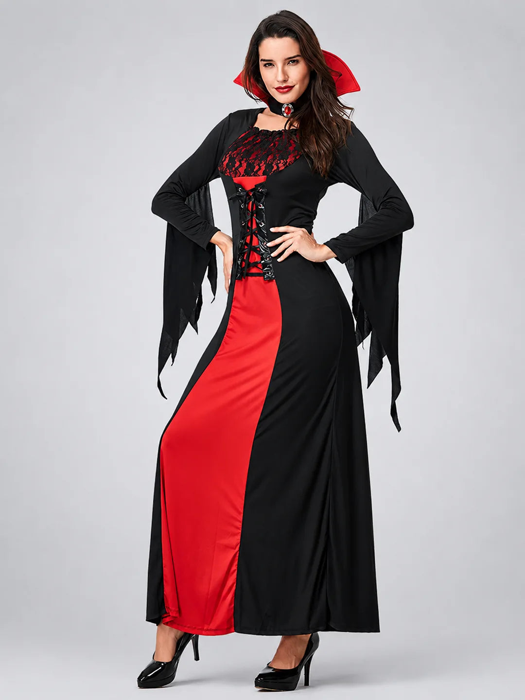Dracula Lady Halloween costume Fancy Dress Up