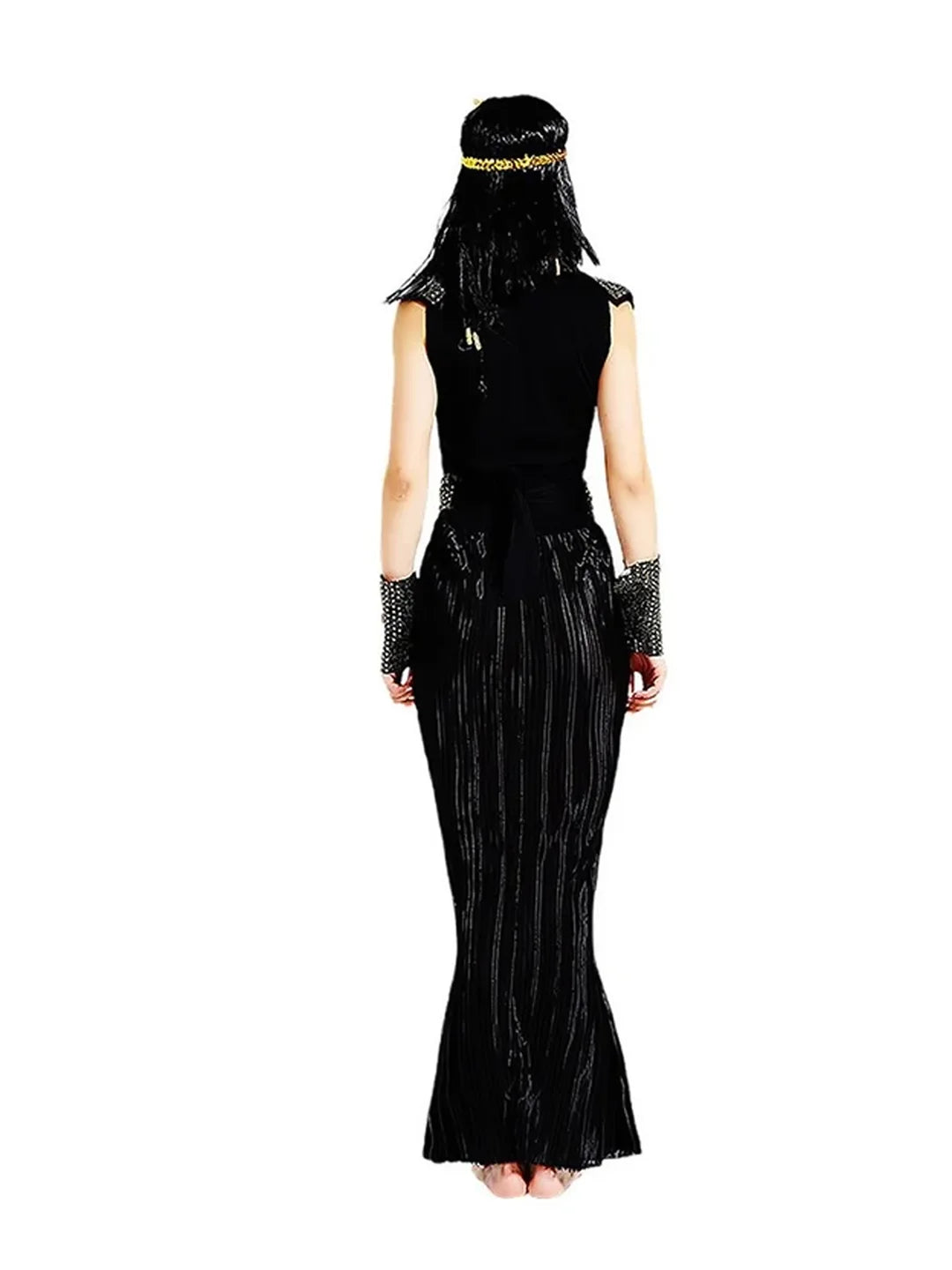 Black Egyptian Queen Adults Halloween Costume Dress Up