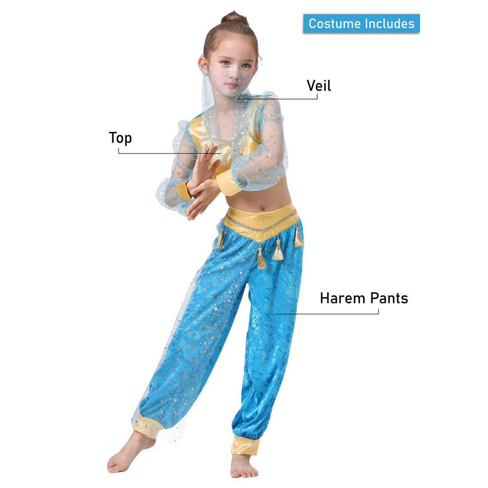 The Genie,Kids Halloween Costume Fancy Dress Up
