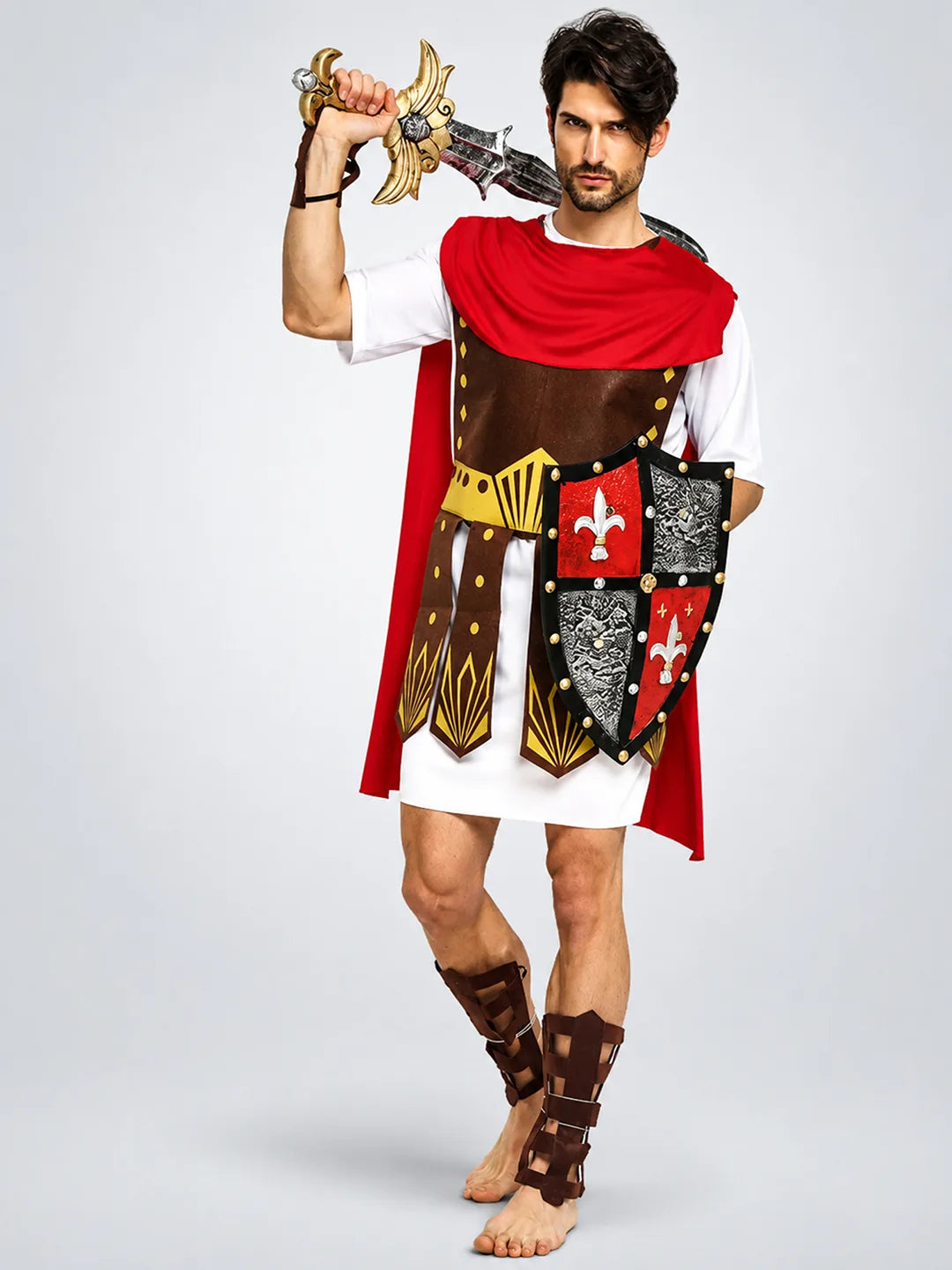 Gladiator theme , Adult Halloween Costume Fancy Dress Up