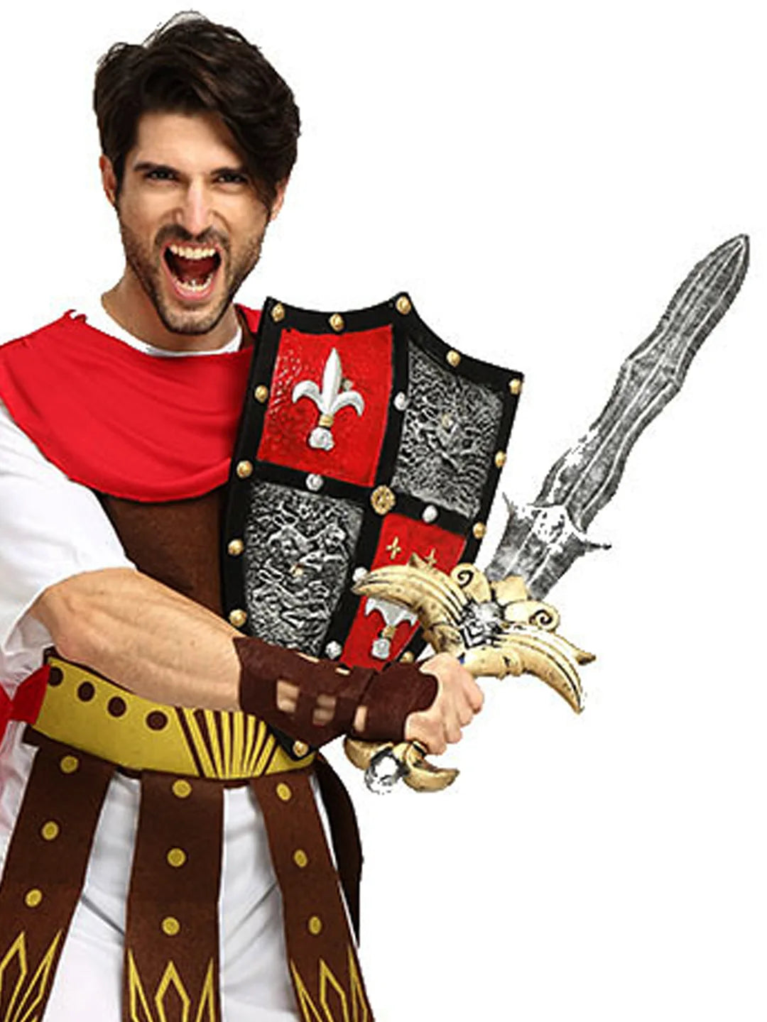 Gladiator theme , Adult Halloween Costume Fancy Dress Up