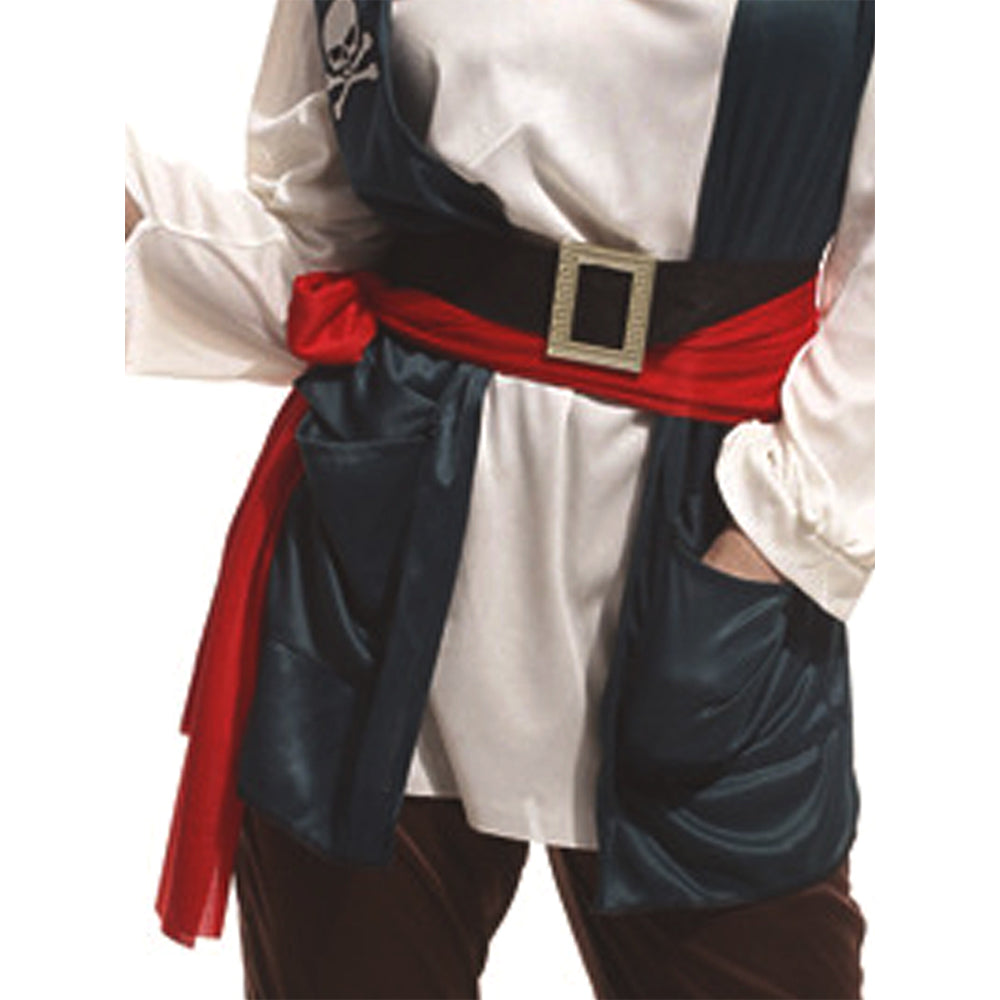 Green Coat Pirate Adult Halloween Costume Fancy Dress Up