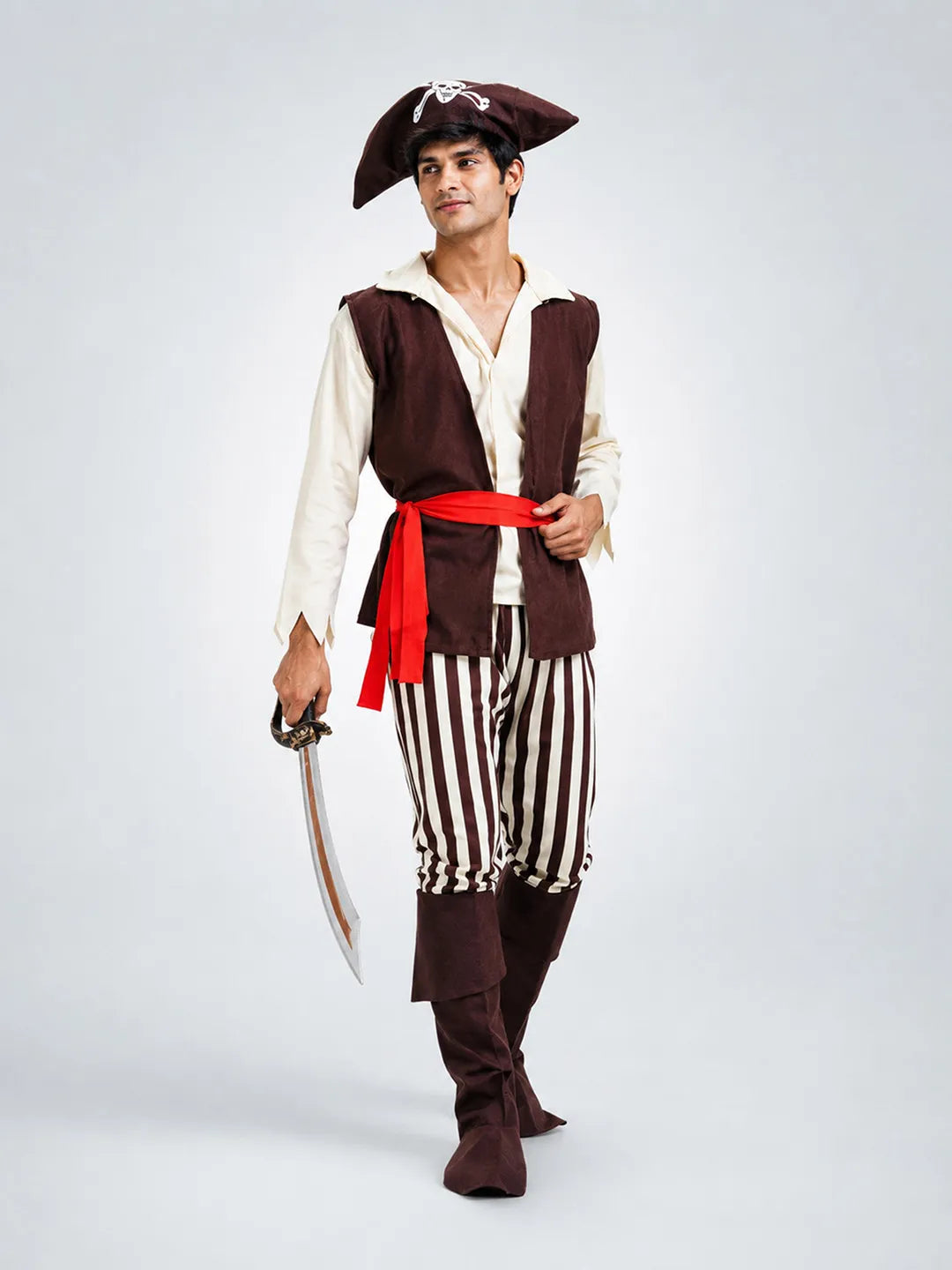 High Seas Pirate Adult Halloween Costume Fancy Dress Up