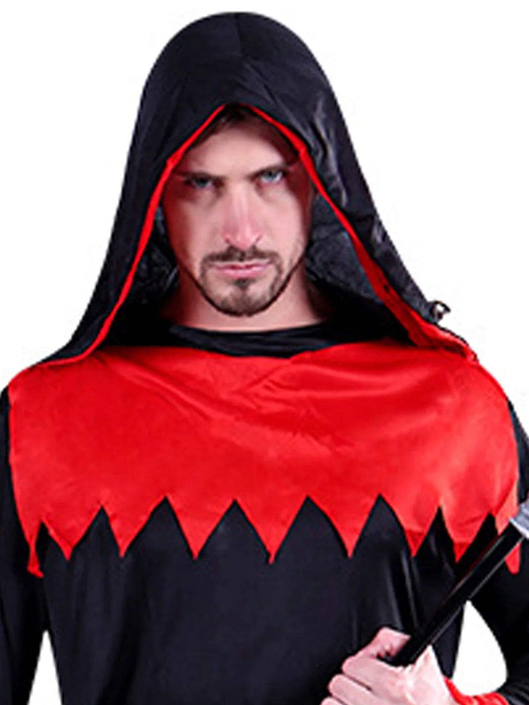 Spooky Hoody Deathman Halloween Costume Fancy Dress Up