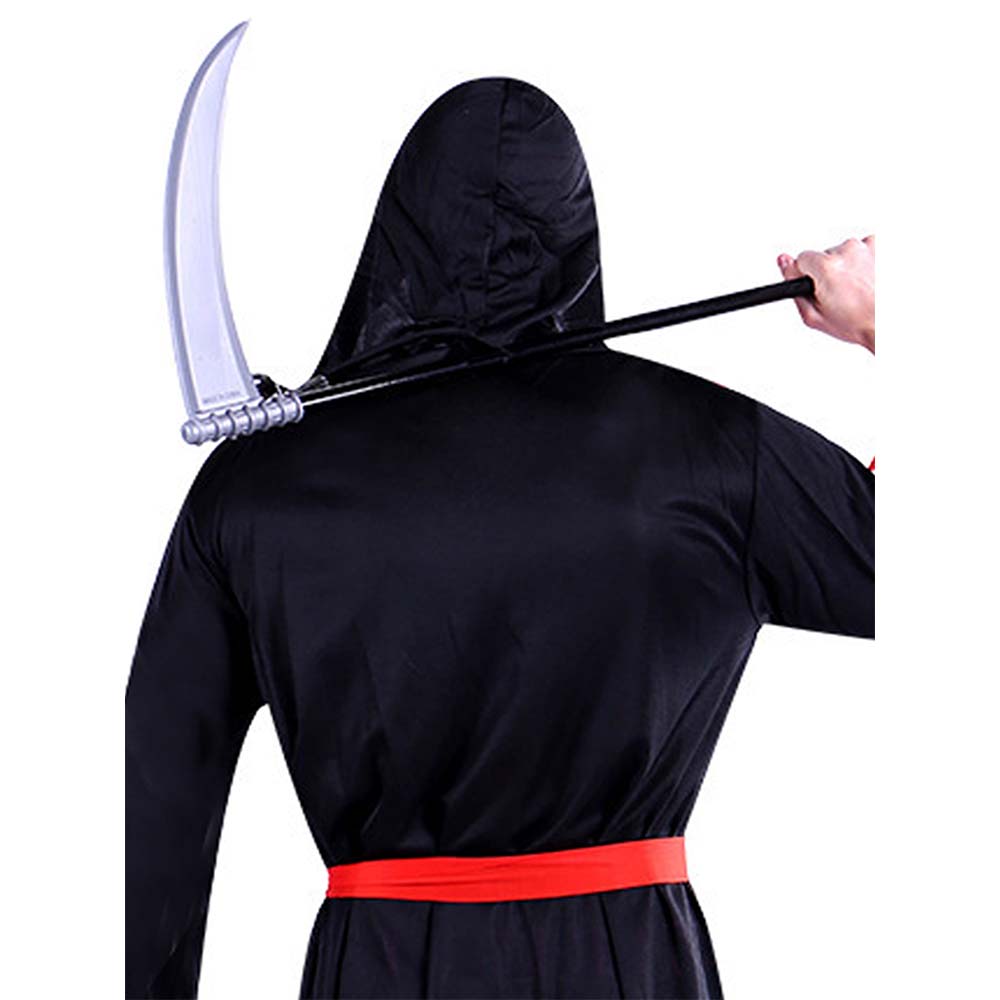 Spooky Hoody Deathman Halloween Costume Fancy Dress Up