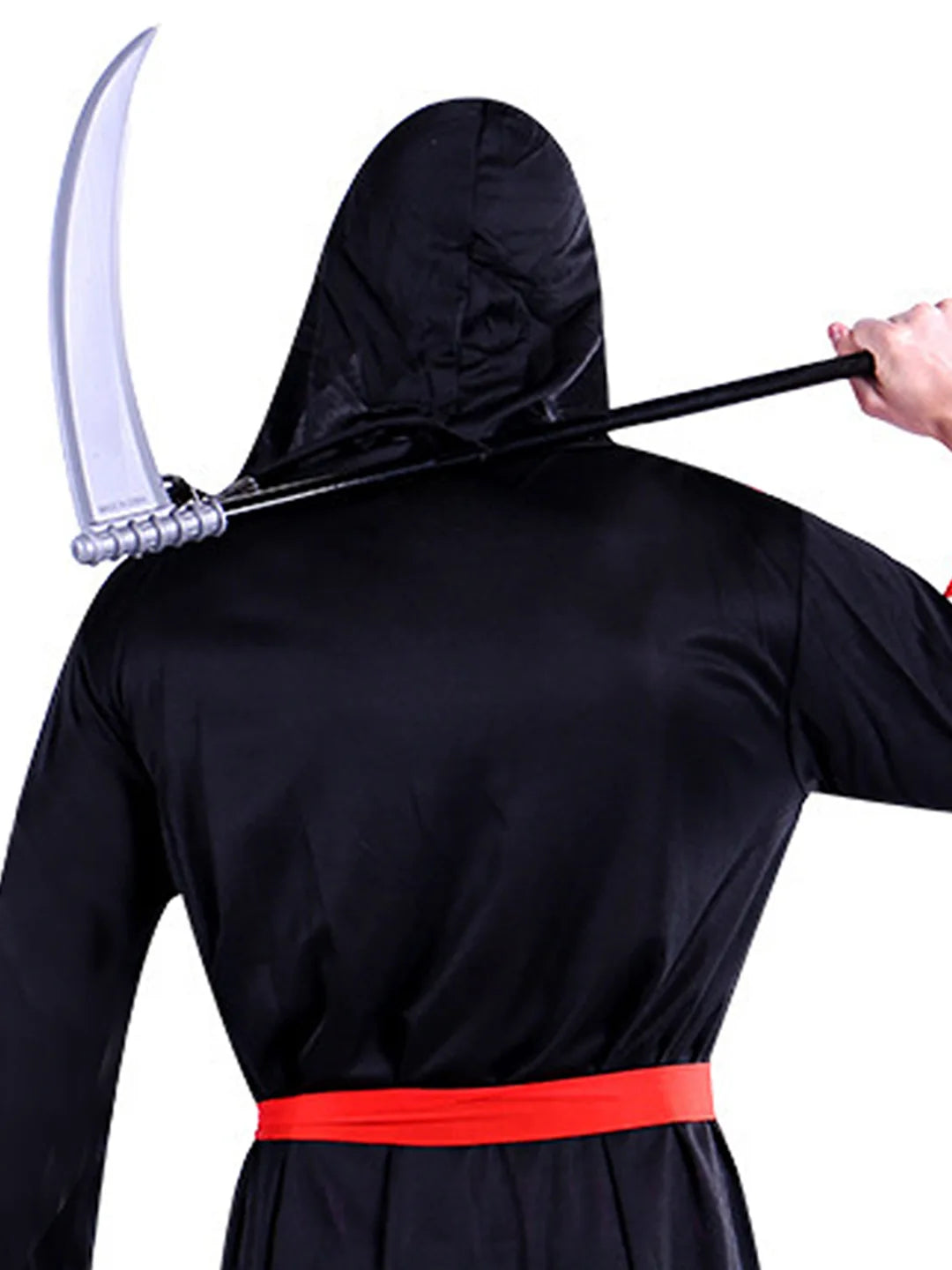 Spooky Hoody Deathman Halloween Costume Fancy Dress Up