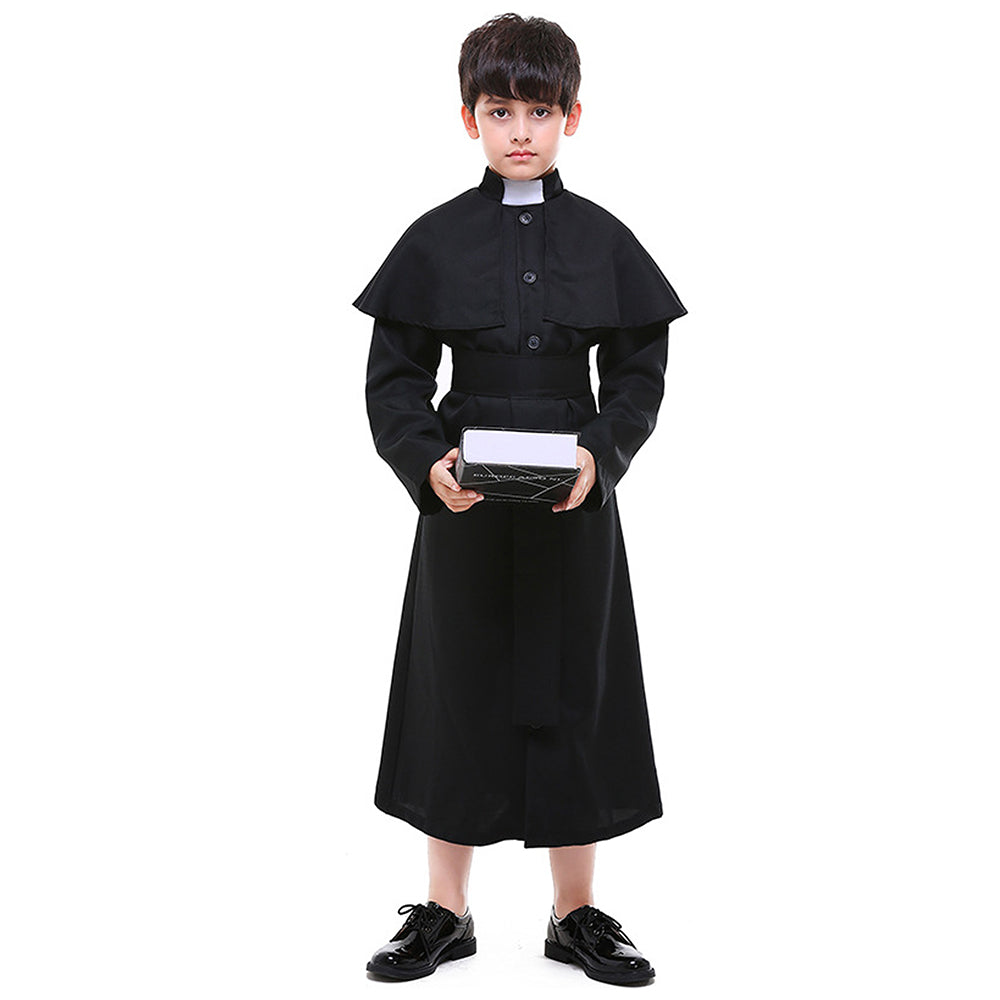 Junior Priest , Kids Halloween Costume Fancy Dress Up