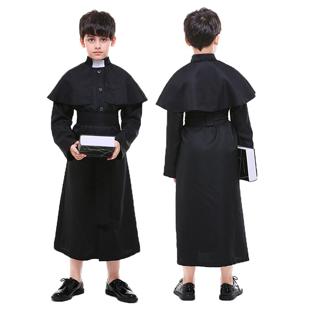 Junior Priest , Kids Halloween Costume Fancy Dress Up