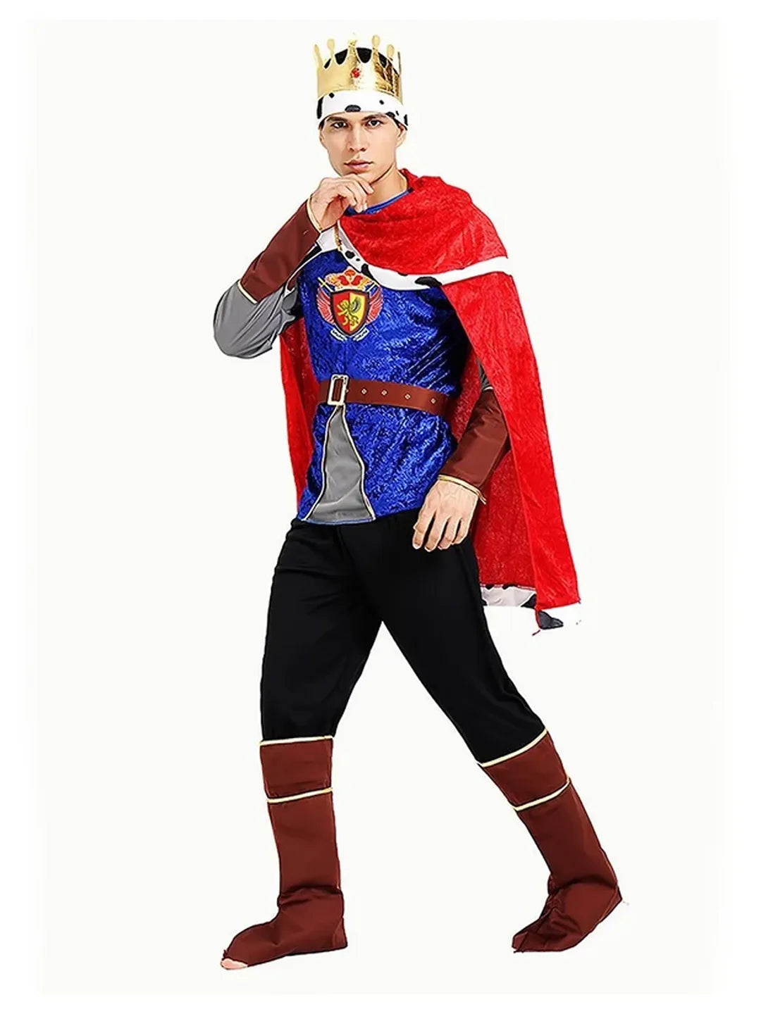 The King Adults Halloween Costume Dress Up