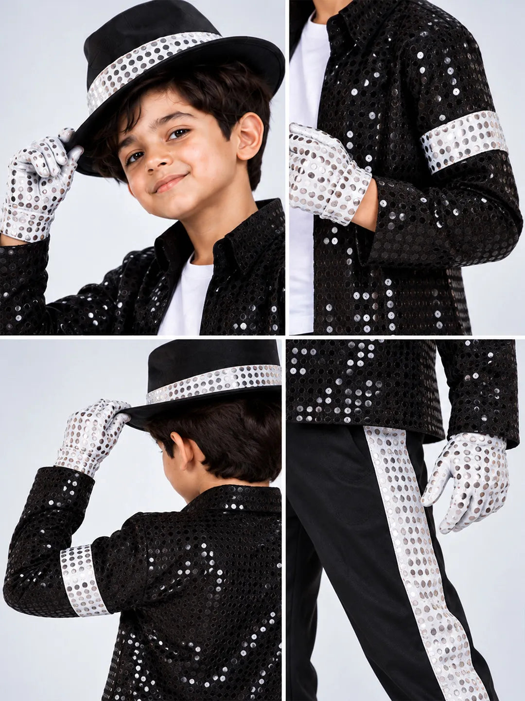 King of Pop, Kids Halloween Costume Fancy Dress Up