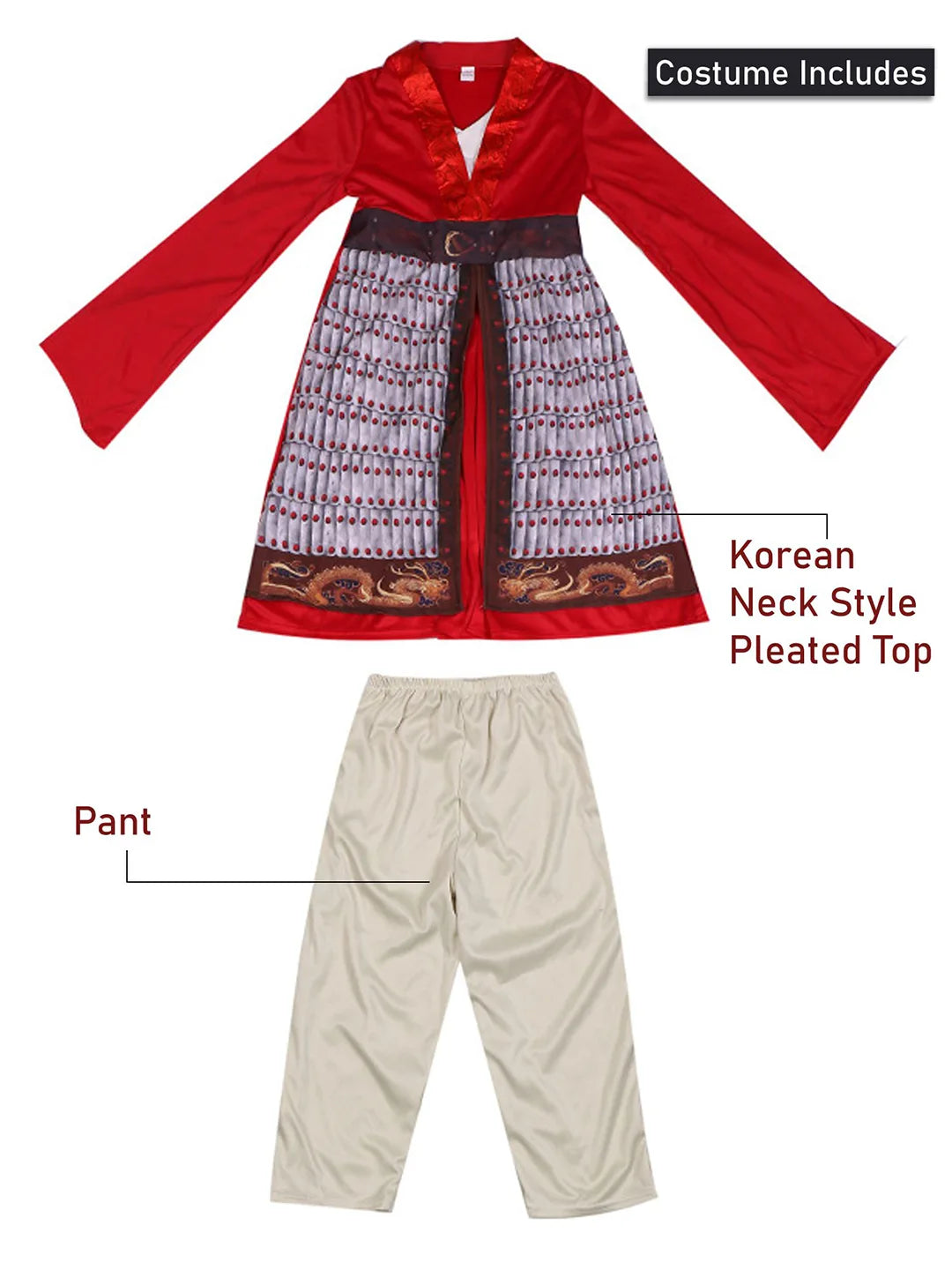 Korean War Princess costume,Kids Halloween Costume Fancy Dress Up