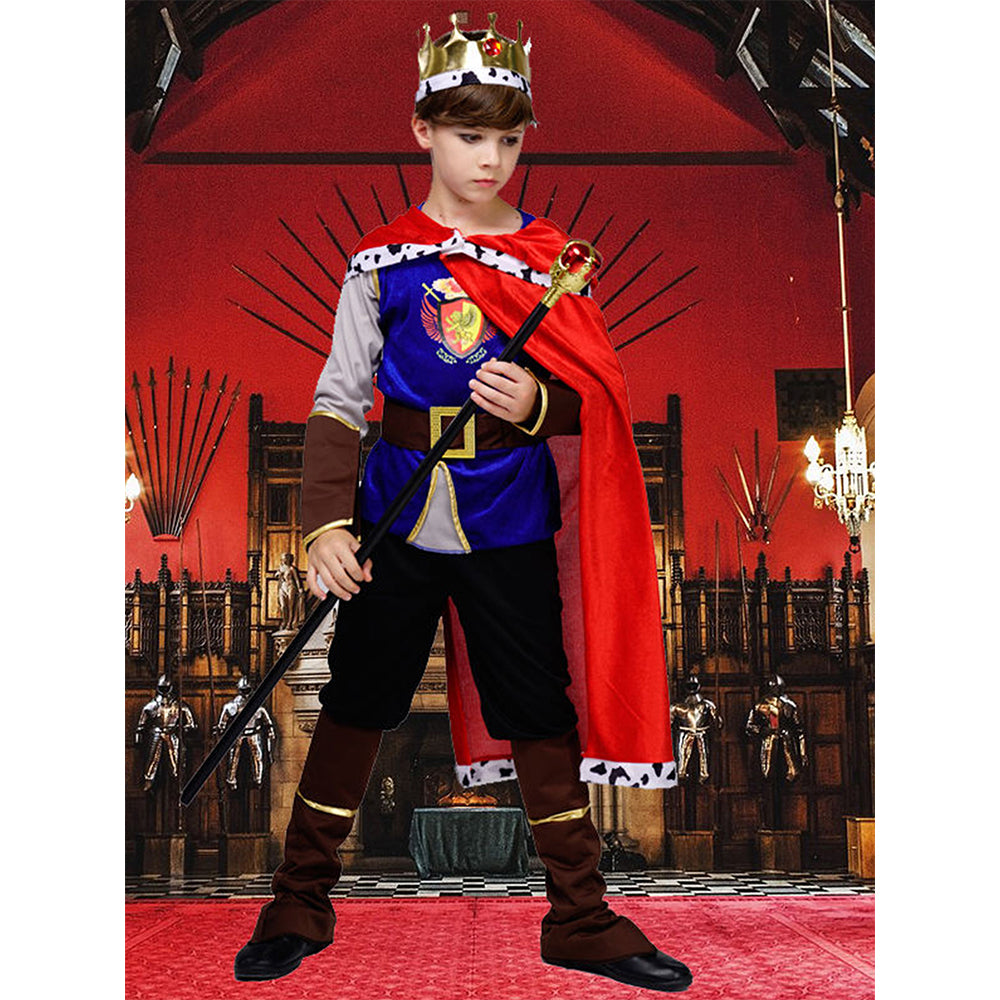 The Majestic King, Kids Halloween Costume Fancy Dress Up