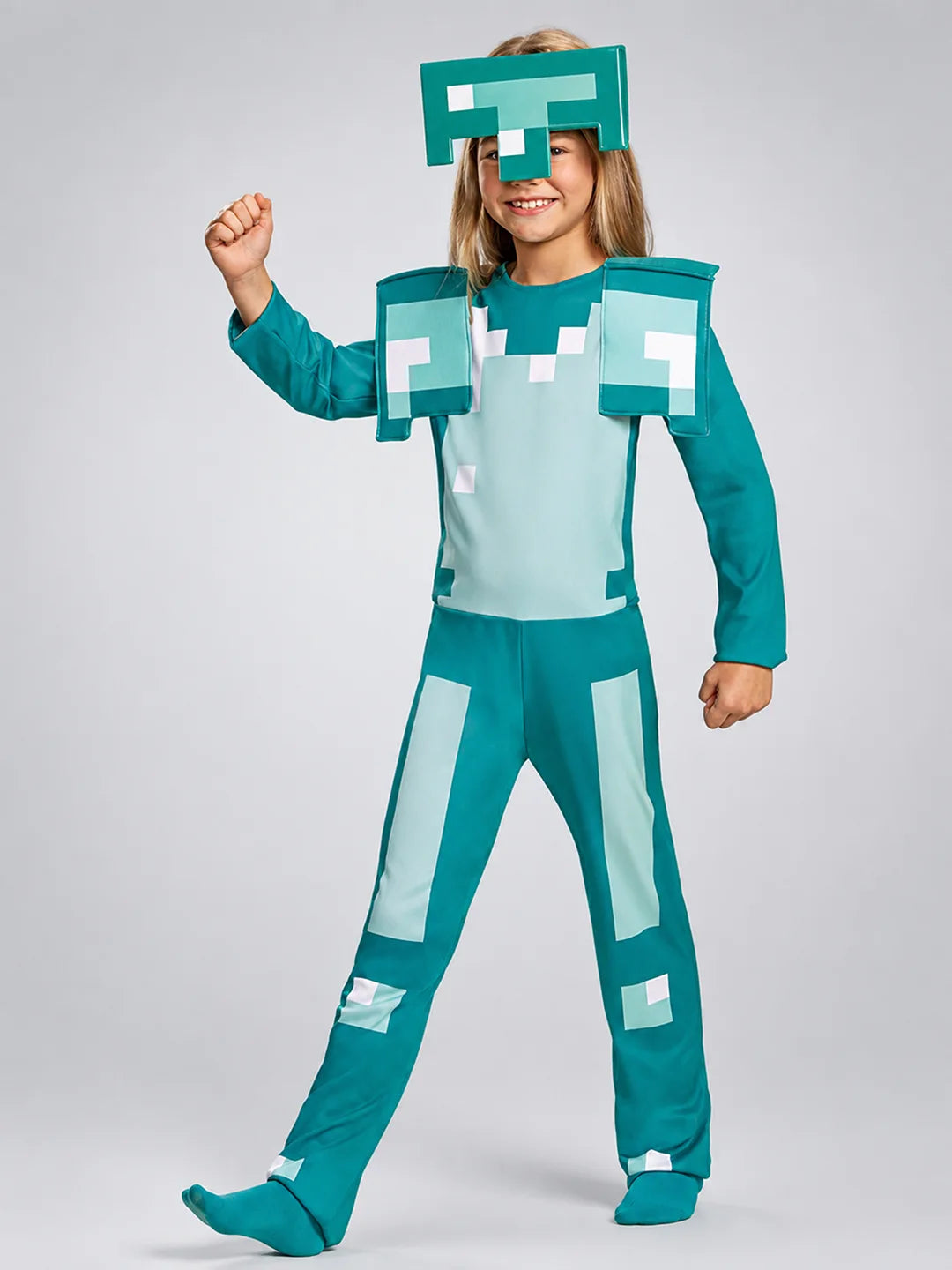 Minecraft Gamer costume,Kids Halloween Costume Fancy Dress Up
