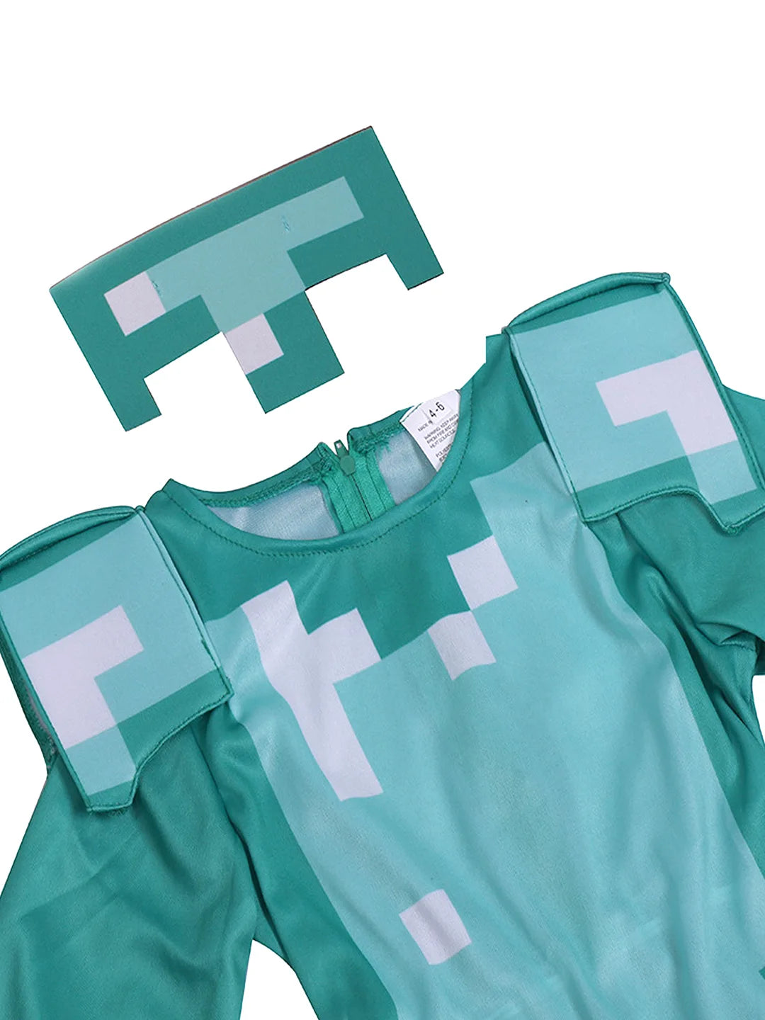 Minecraft Gamer costume,Kids Halloween Costume Fancy Dress Up