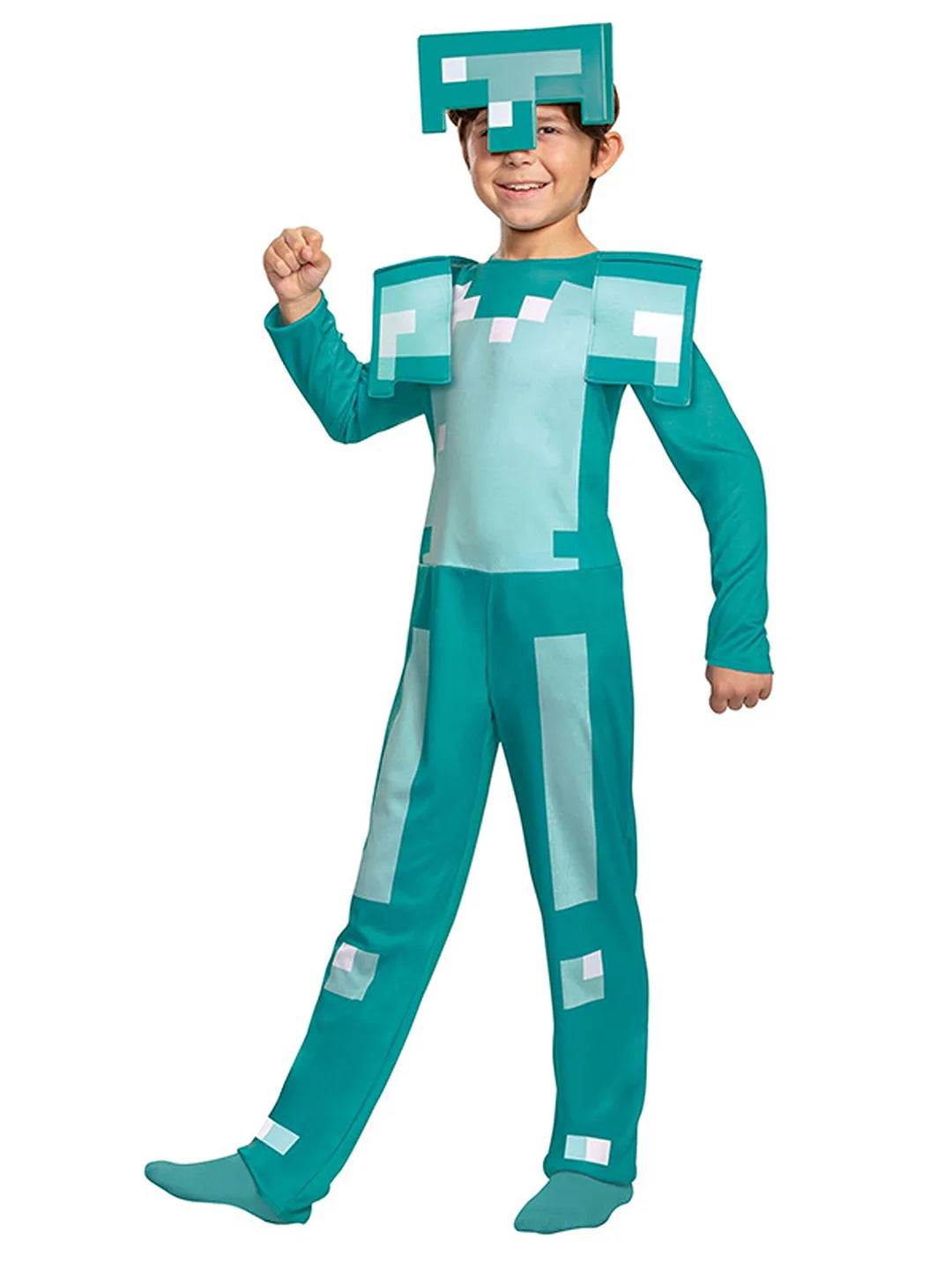 Minecraft Gamer costume,Kids Halloween Costume Fancy Dress Up