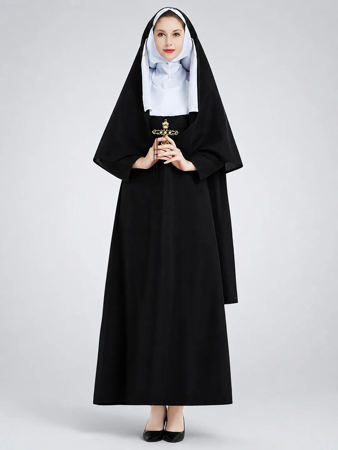 The Nun   Adults Halloween Costume Fancy Dress Up