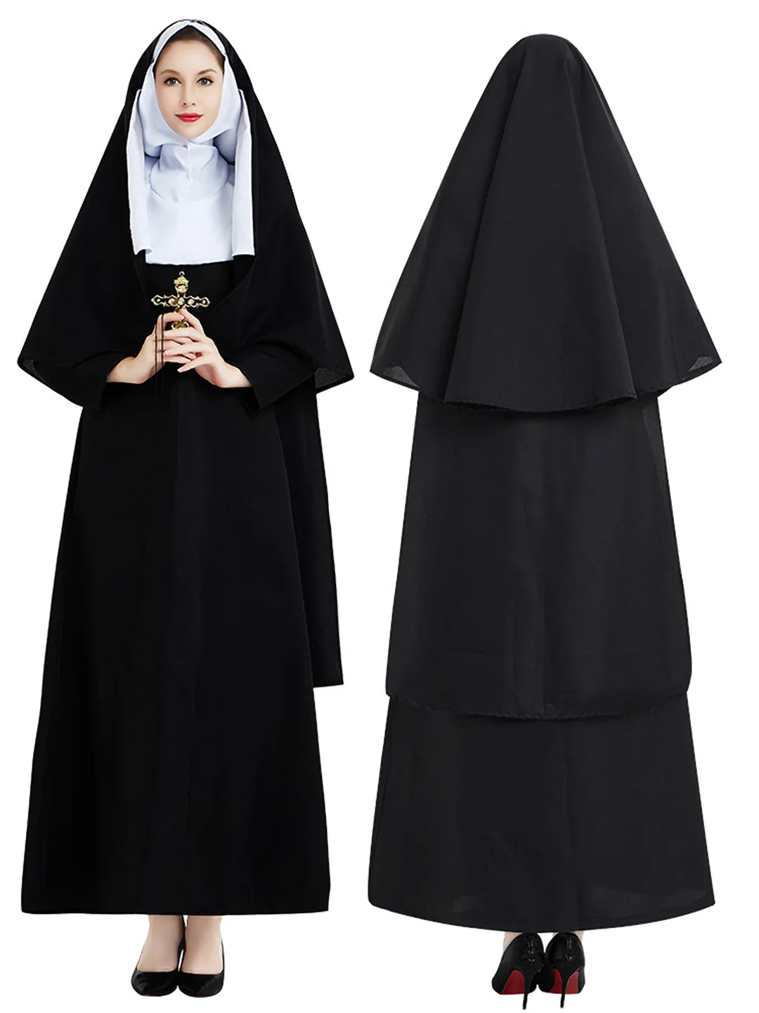 The Nun   Adults Halloween Costume Fancy Dress Up