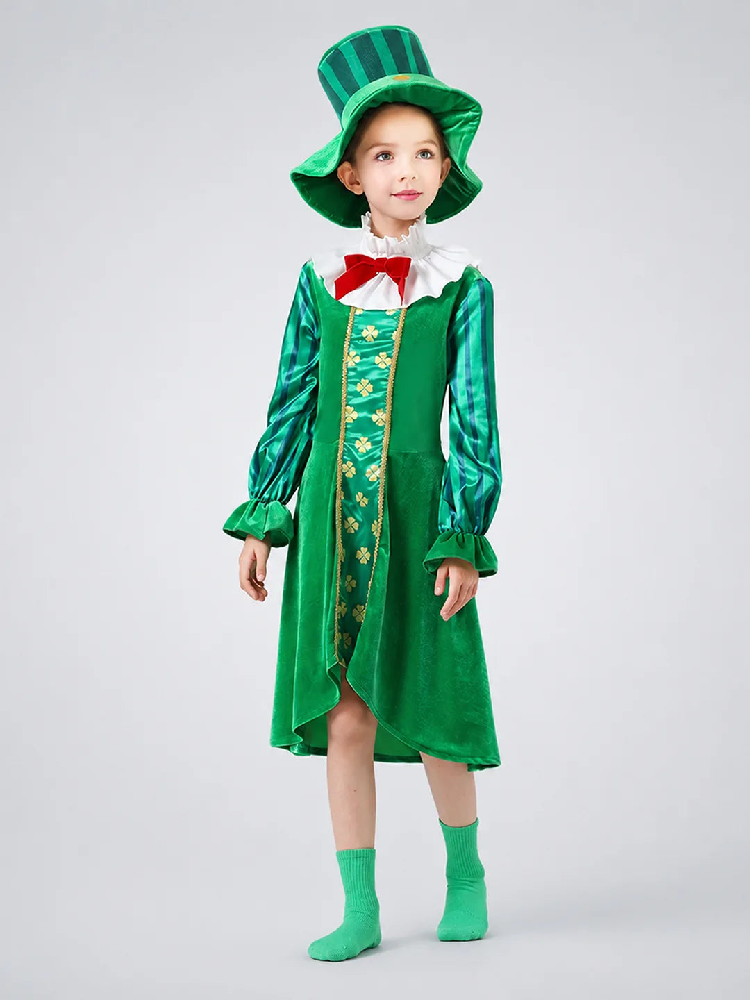 St.Patricks Day costume for Girls,Kids Halloween Costume Dress Up