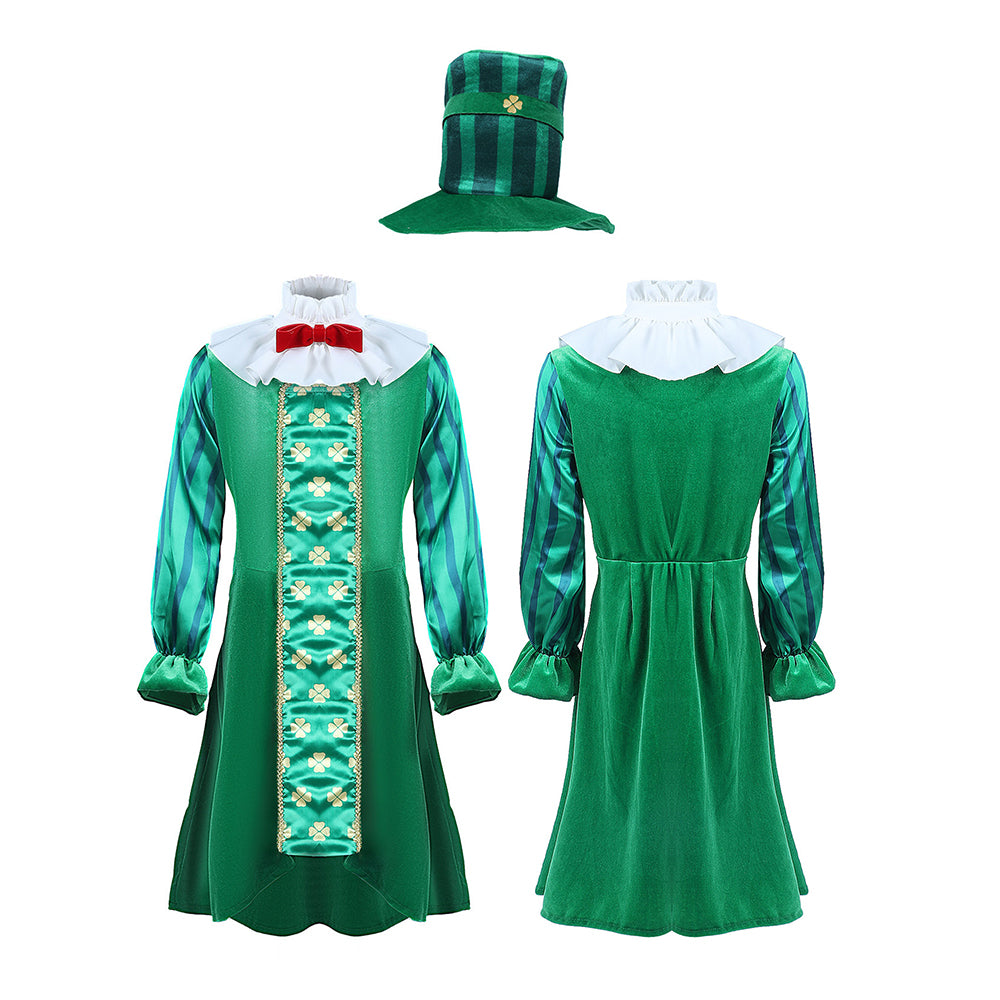 St.Patricks Day costume for Girls,Kids Halloween Costume Dress Up