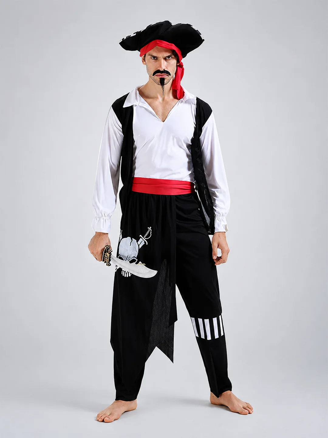 Pirates theme Adults Halloween Costume Dress Up